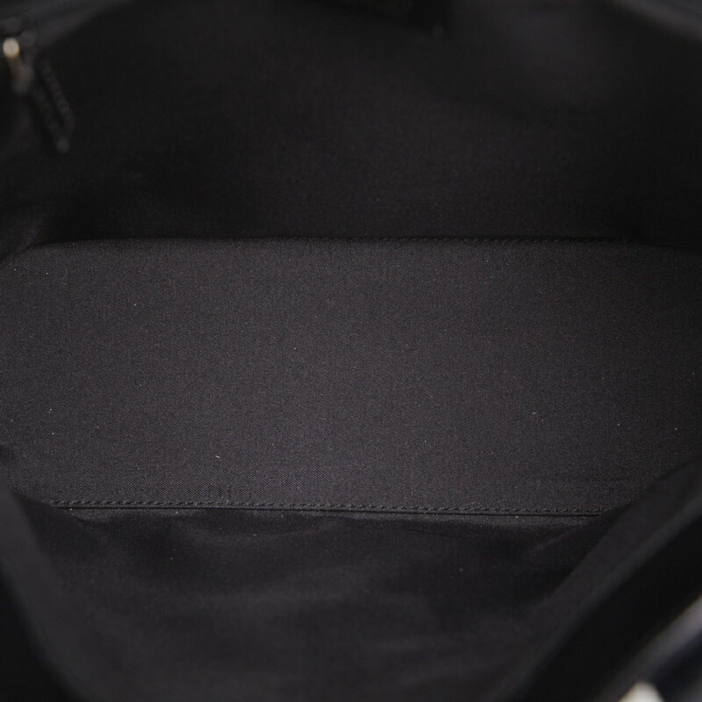 GUCCI GG canvas handbag tote bag 0021080 black leather ladies