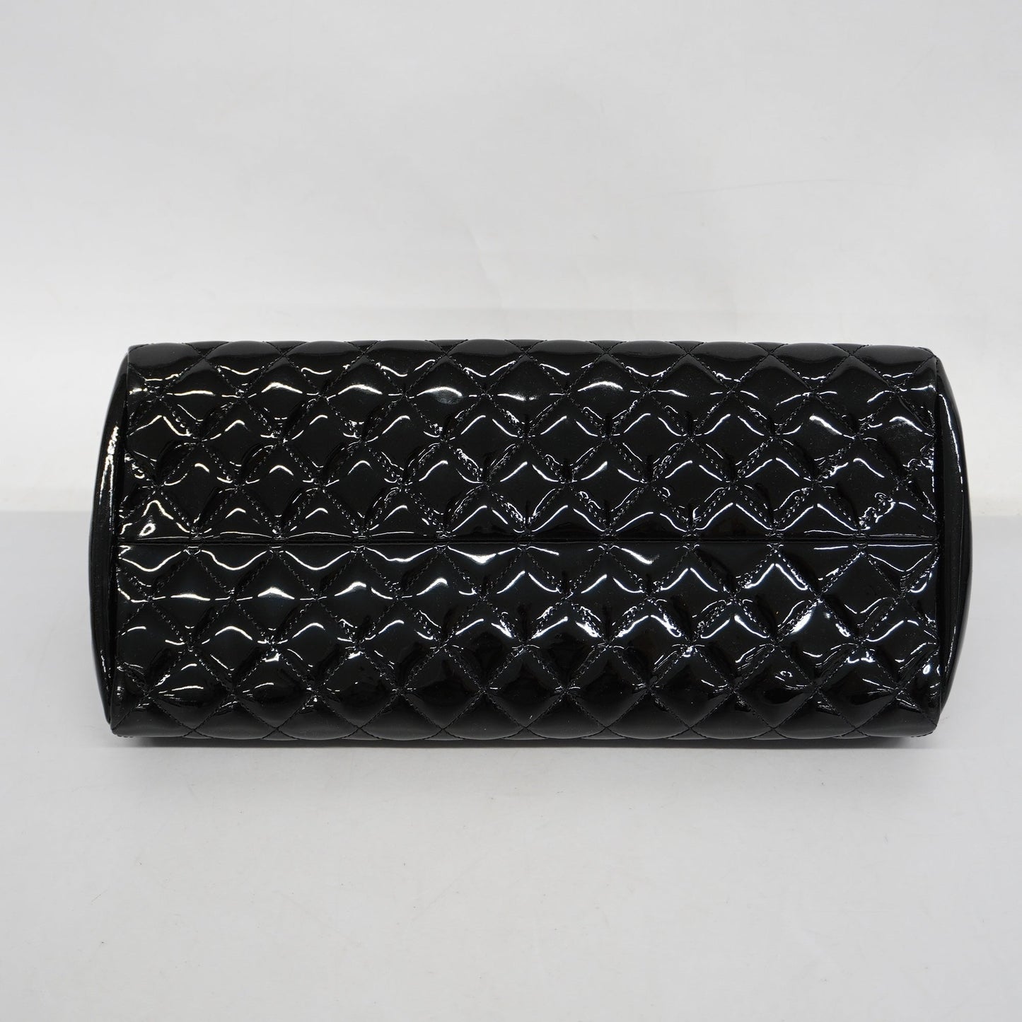 CHANEL  Matelasse Shoulder Bag Chain Shoulder Women's Patent Leather Black