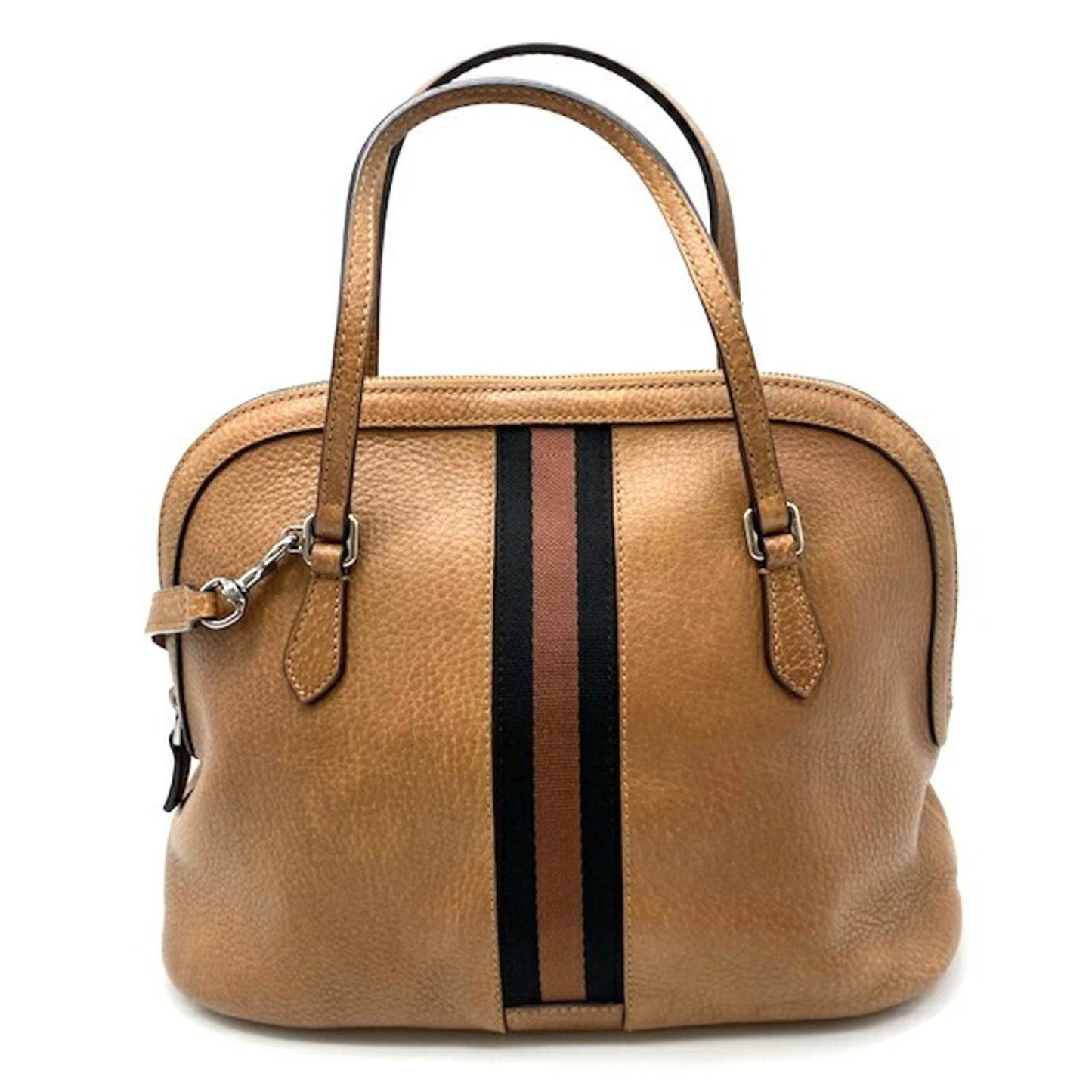 Gucci 2WAY shoulder Bag leather brown 420023 handBag outlet
