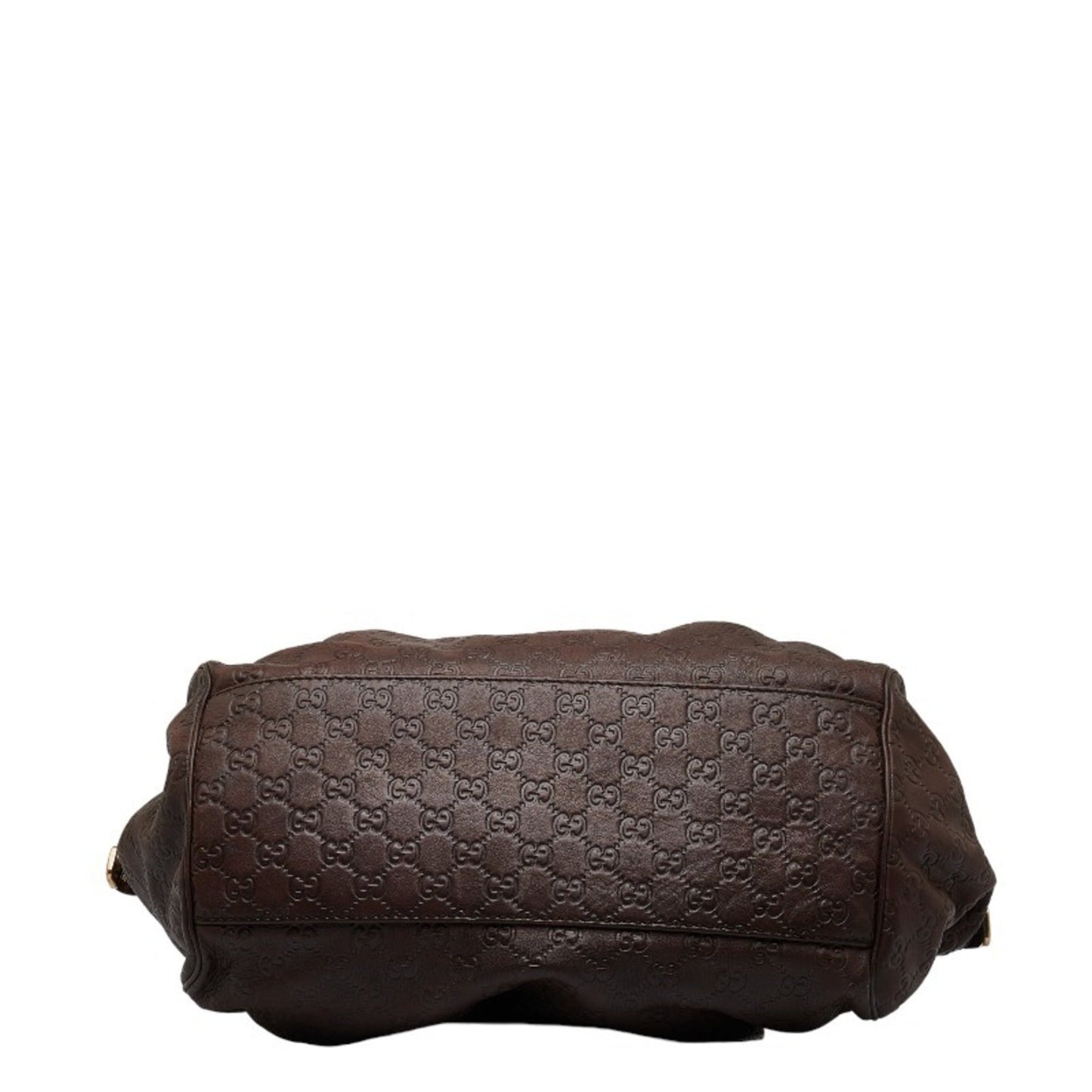 GUCCIsima Sookie Handbag Shoulder Bag 2WAY 223974 Brown Leather Ladies