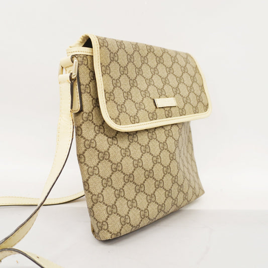 Gucci  Shoulder Bag 223666 Women's GG Supreme Shoulder Bag Beige,Ivory