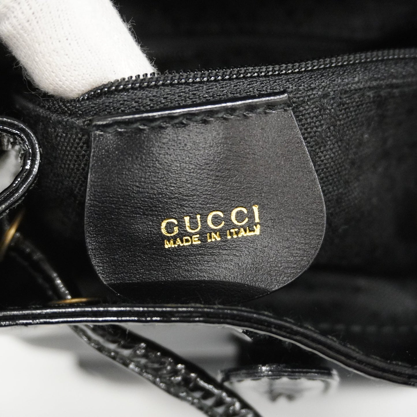 GUCCIAuth  Bamboo Rucksack 003 1998 0030 Women's Leather Backpack Black