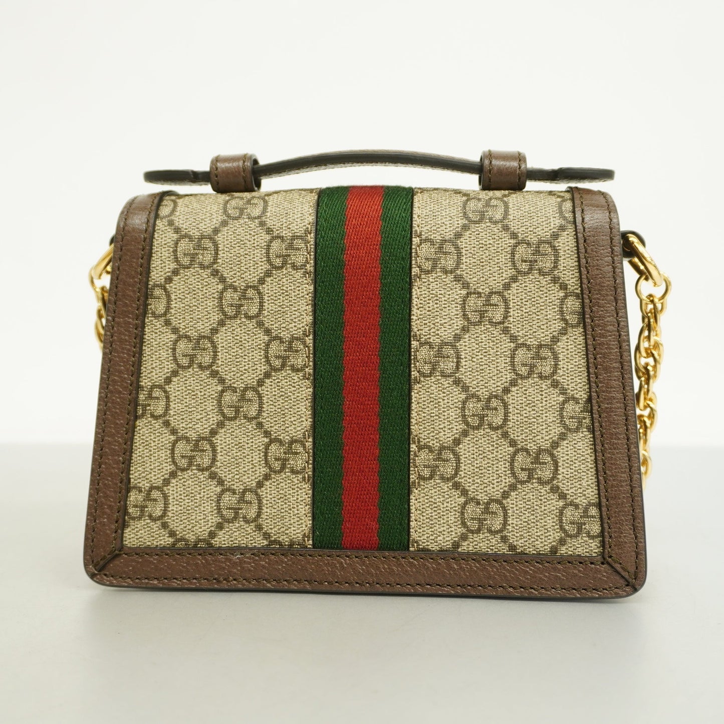 Gucci  Sherry Line Shoulder Bag 98 02 004 Women's GG Supreme,Leather