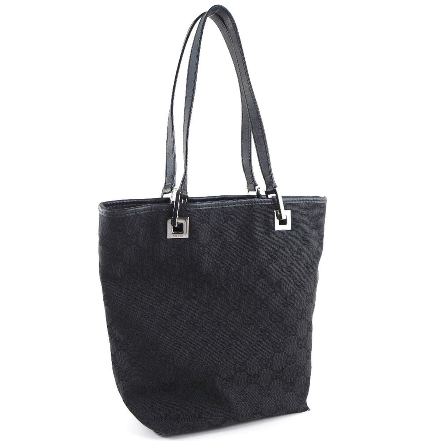 Gucci 31244 GG Canvas Black Ladies HandBag
