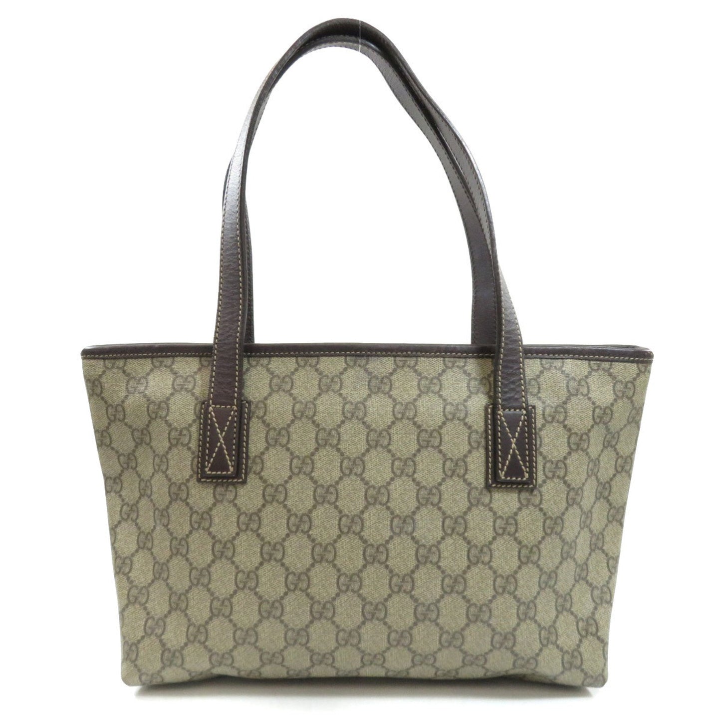 Gucci 211138 GG Handbag Leather / PVC Ladies GUCCI
