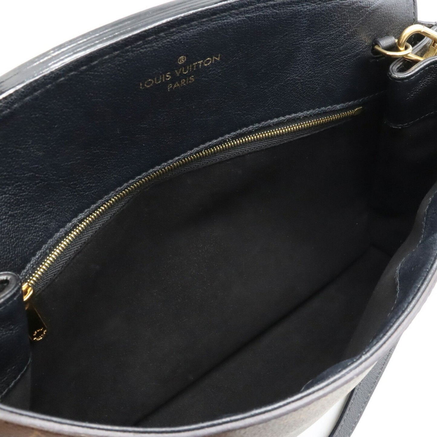 LOUIS VUITTON Monogram Florine Handbag Shoulder Bag Noir Black M42269