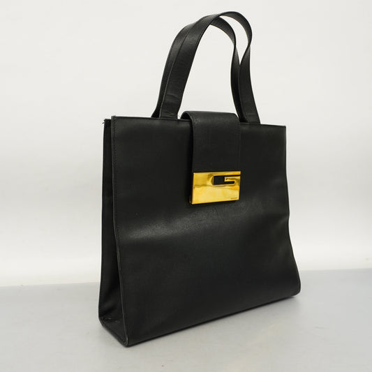 Gucci  Tote Bag Women's Leather Tote Bag Black