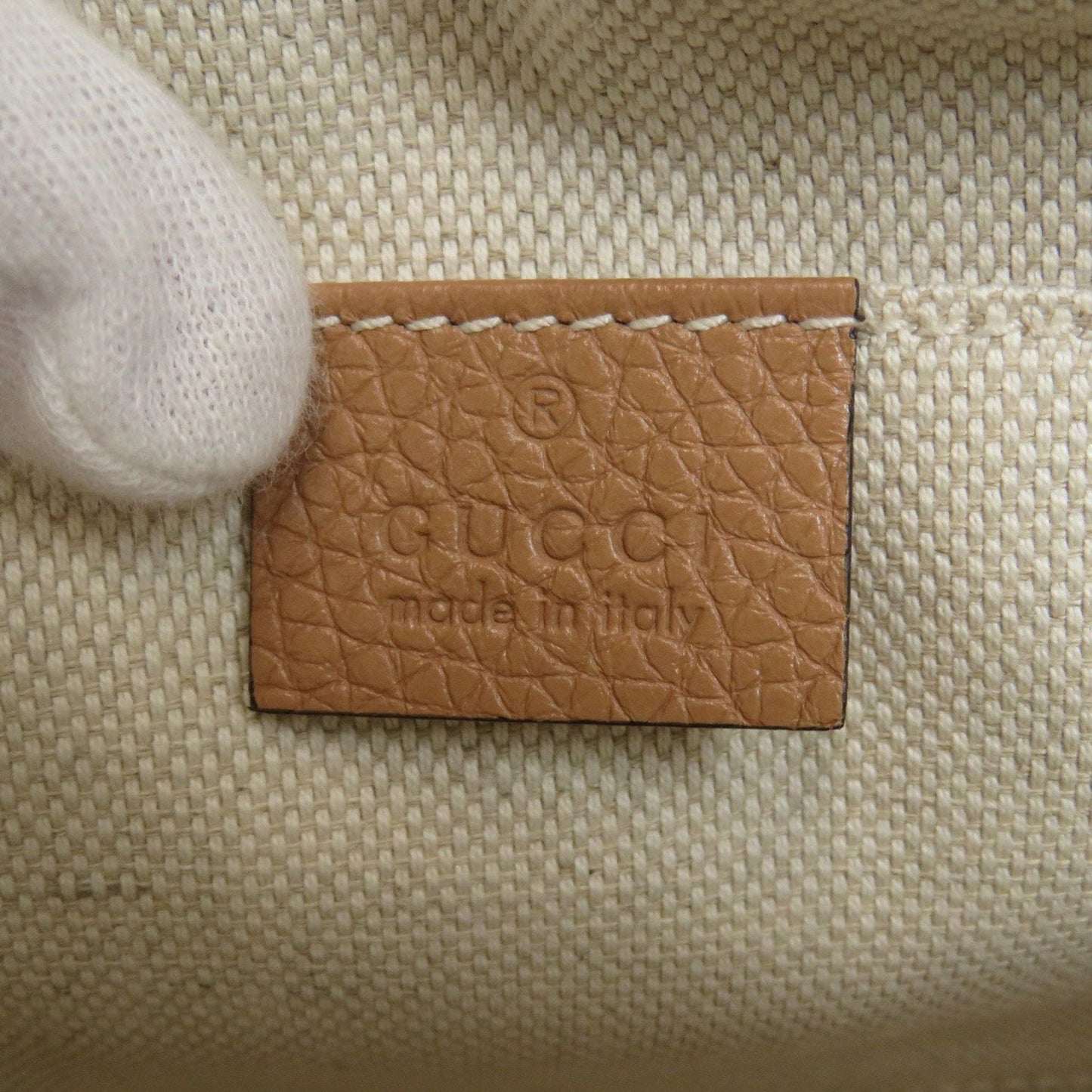 Gucci 308364 Soho Interlocking G Shoulder Bag Calf Ladies