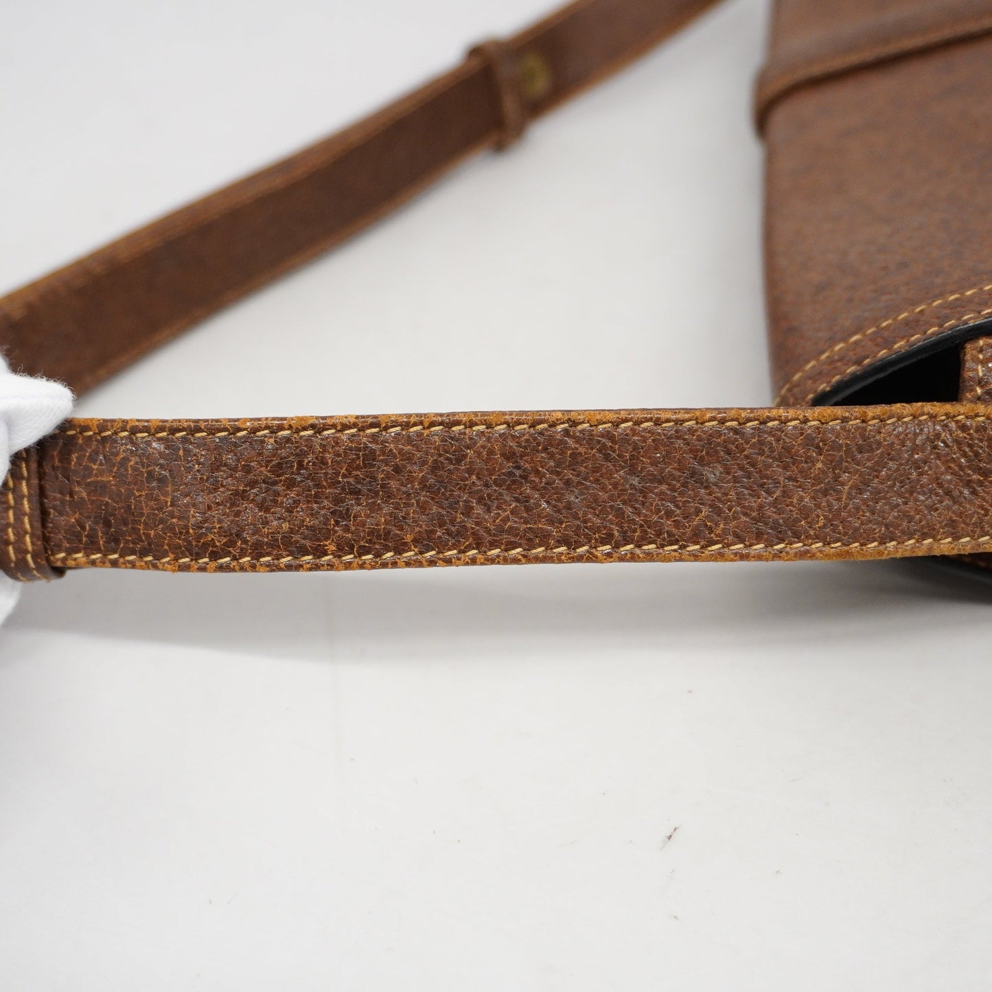 GUCCI  Shoulder Bag Women's Leather Shoulder Bag Brown