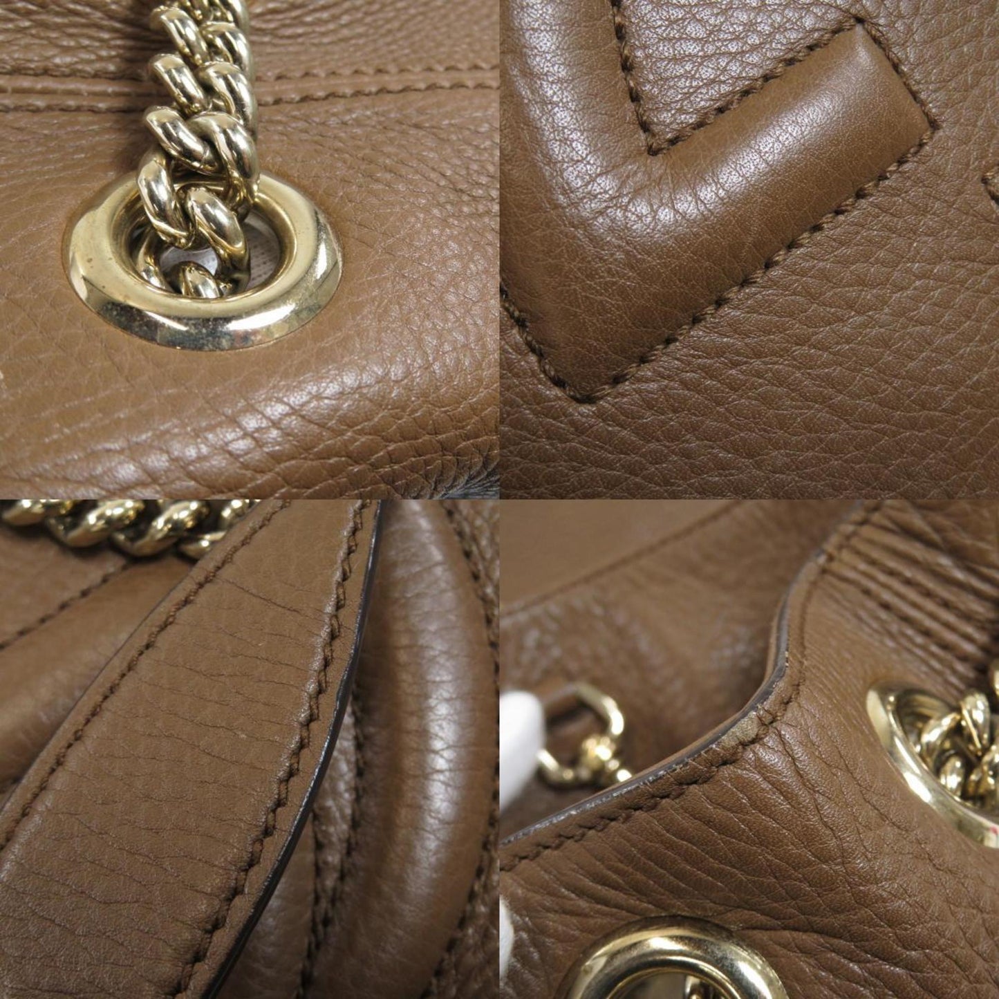Gucci 308982 Soho Chain Bag Tote Calf Ladies