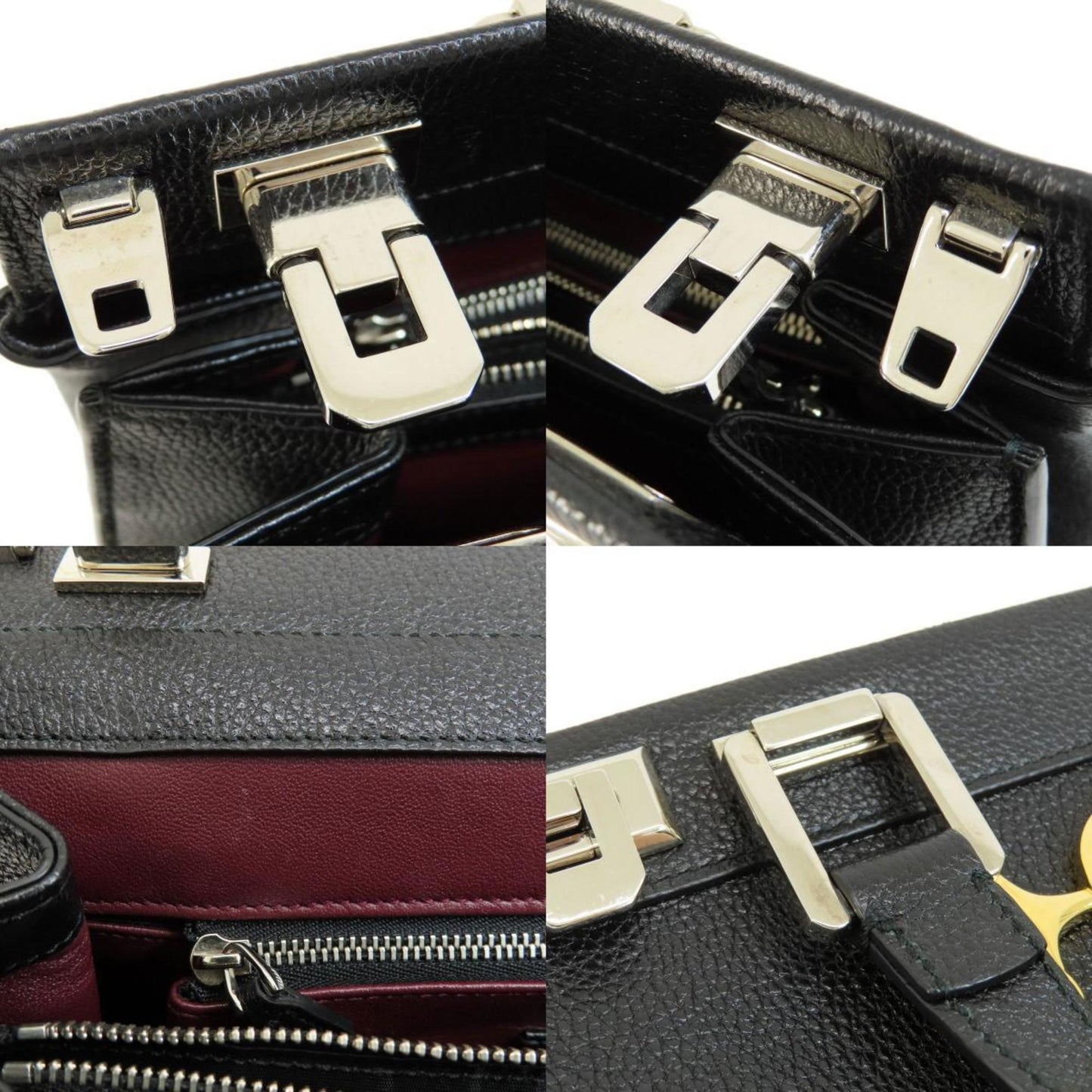 GUCCI 569712 Zumi Handbag Leather Women's