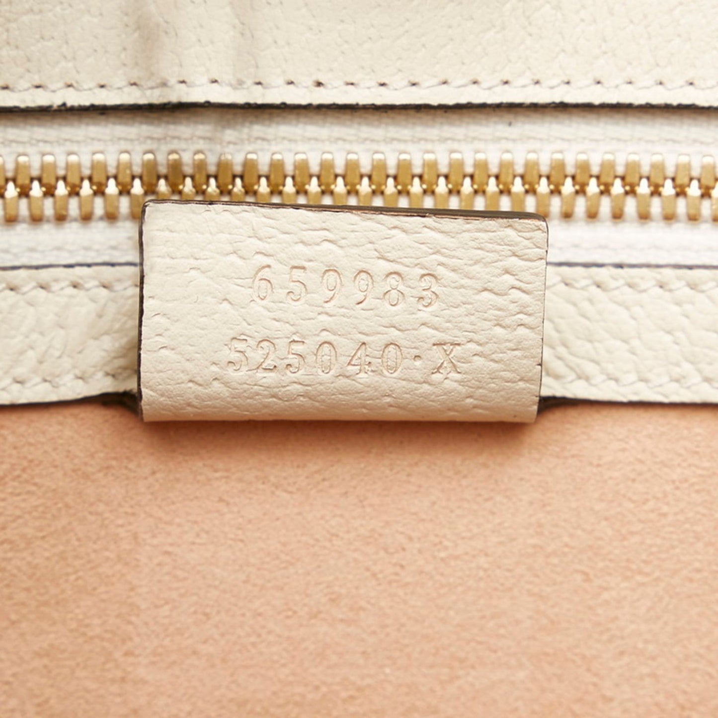 Gucci GG Supreme Apple Heart Lebom Small Tote Bag Shoulder 659983 Beige White Multicolor PVC Leather Ladies Gucci