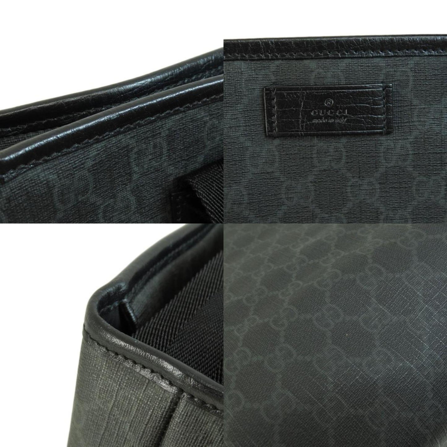 Gucci 162163 GG Tote Bag PVC Women's