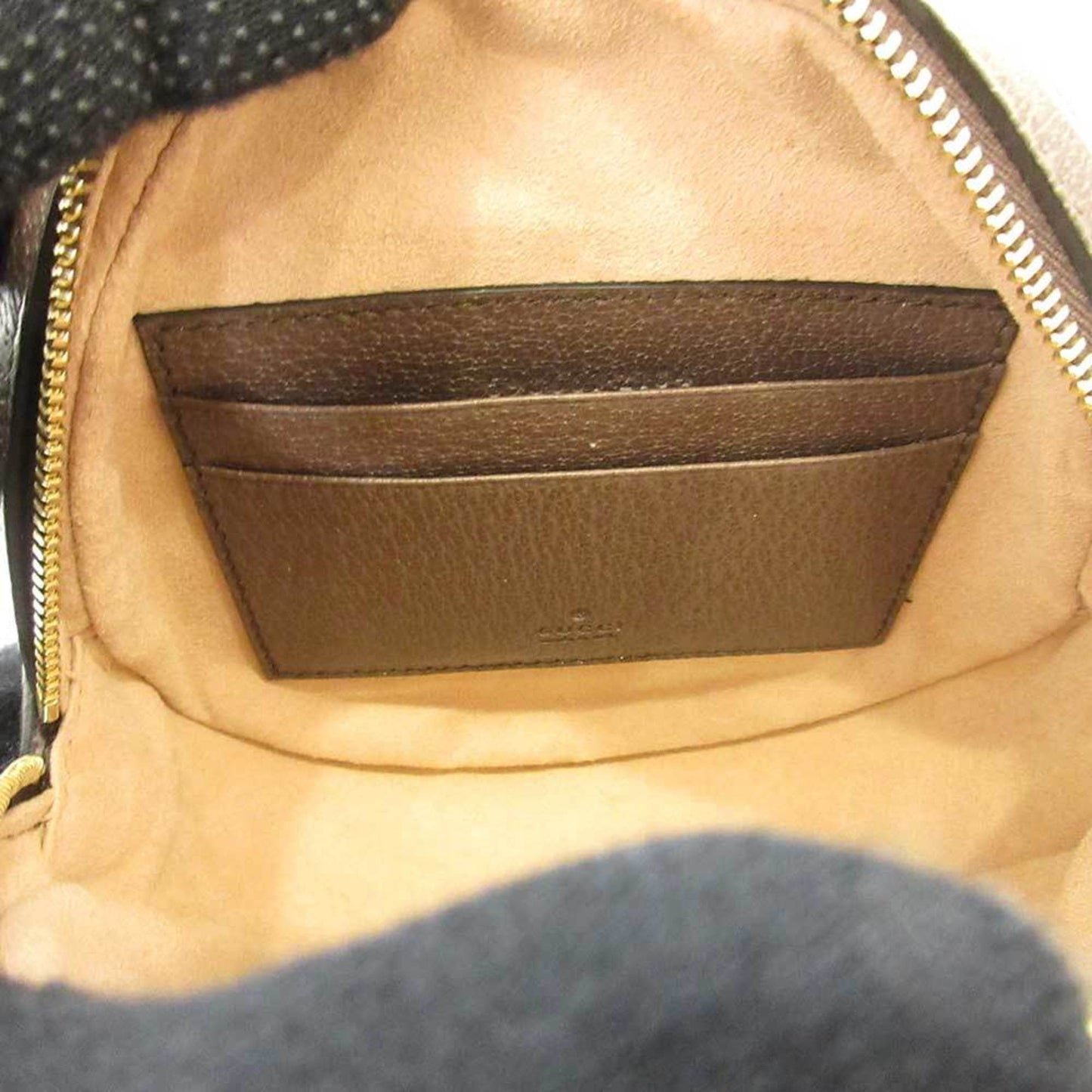 Gucci Bag Offidia Mini Rucksack Backpack Brown Sherry Line Ladies GG Supreme