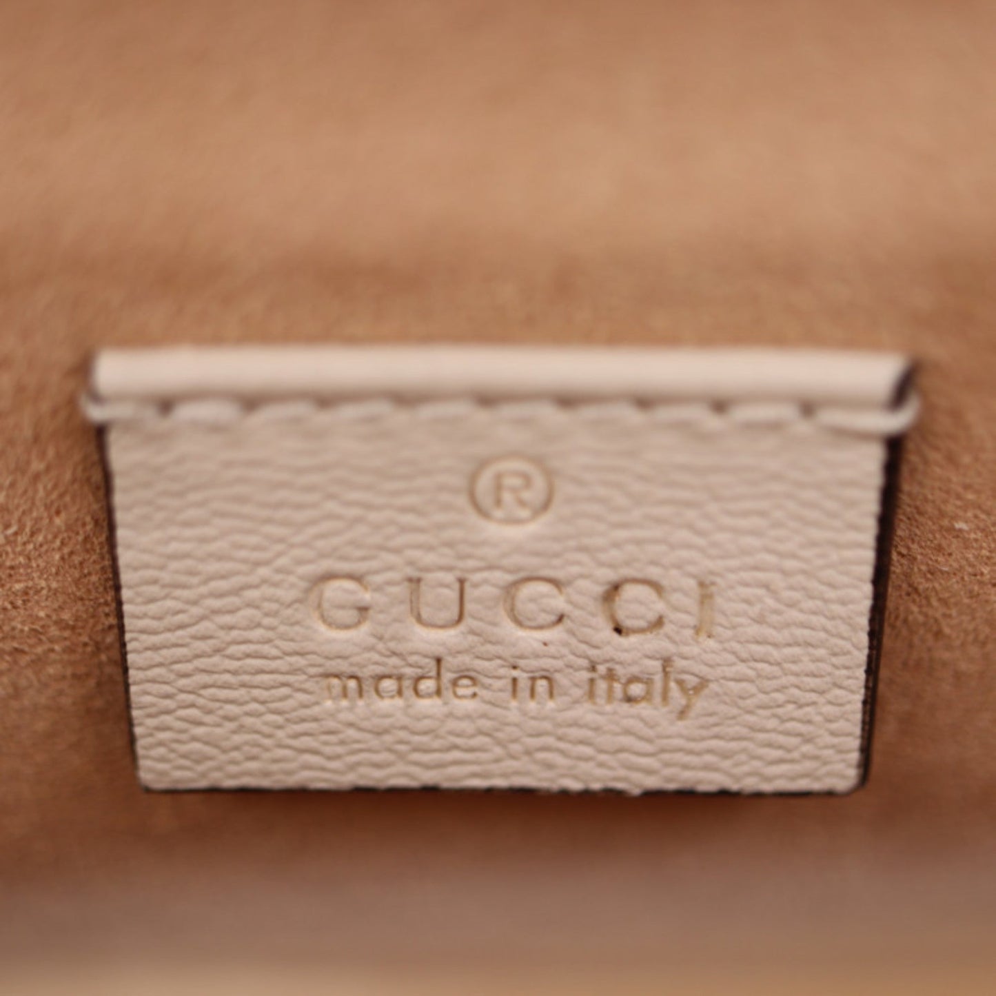 GUCCI Shoulder Bag 658487 Leather GG Supreme Canvas Ivory Dark Leaves Beige Ebony Gold Hardware Padlock 2WAY Handbag
