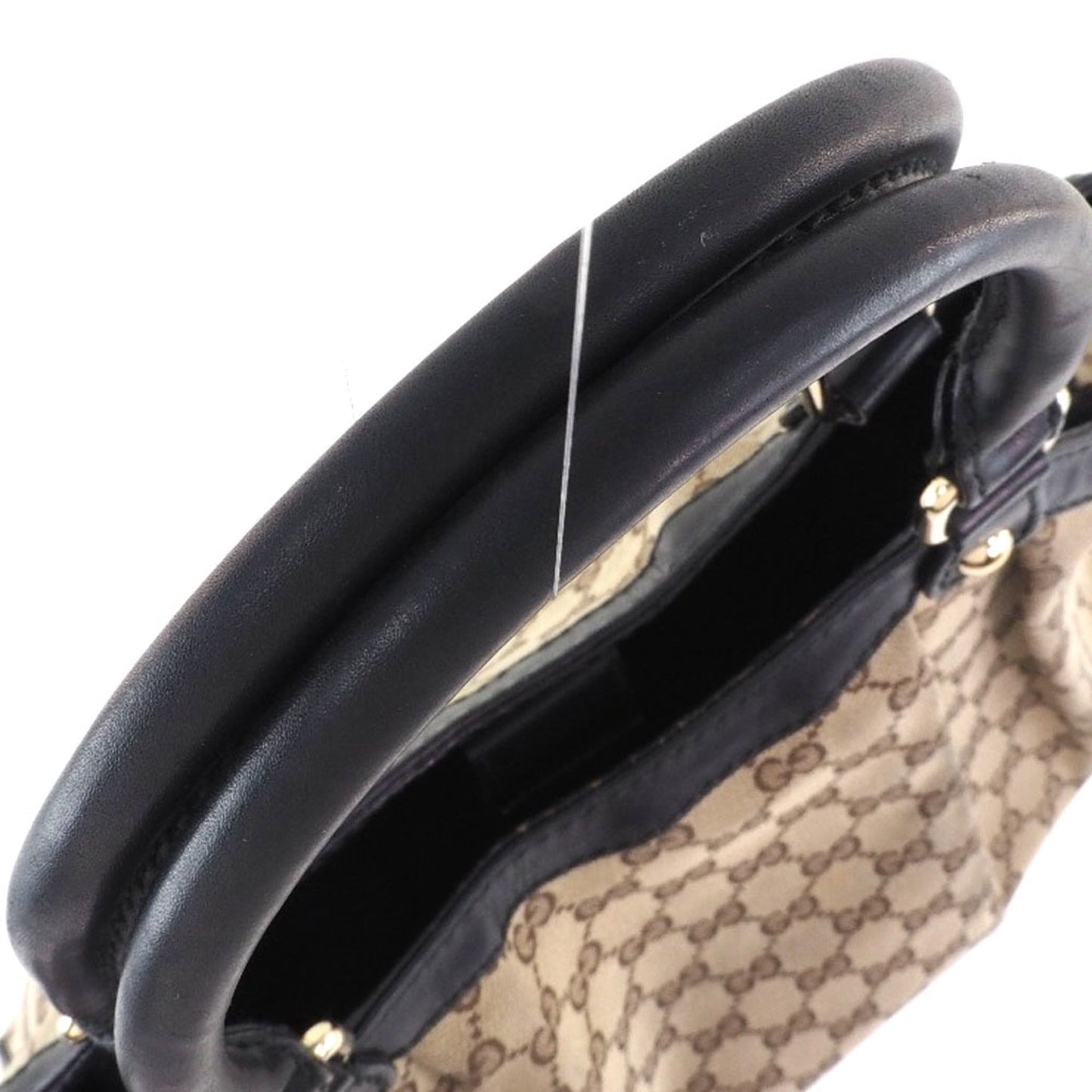 Gucci Suki Interlocking G 211944 GG Canvas Brown Women's Tote Bag