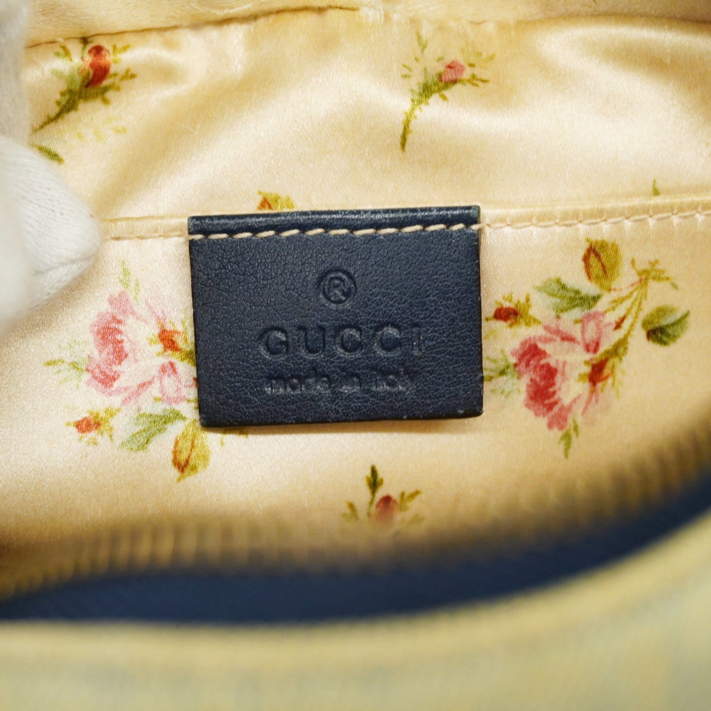 Gucci  GG Marmont Shoulder Bag Velor 447632 Women's Denim Light Blue
