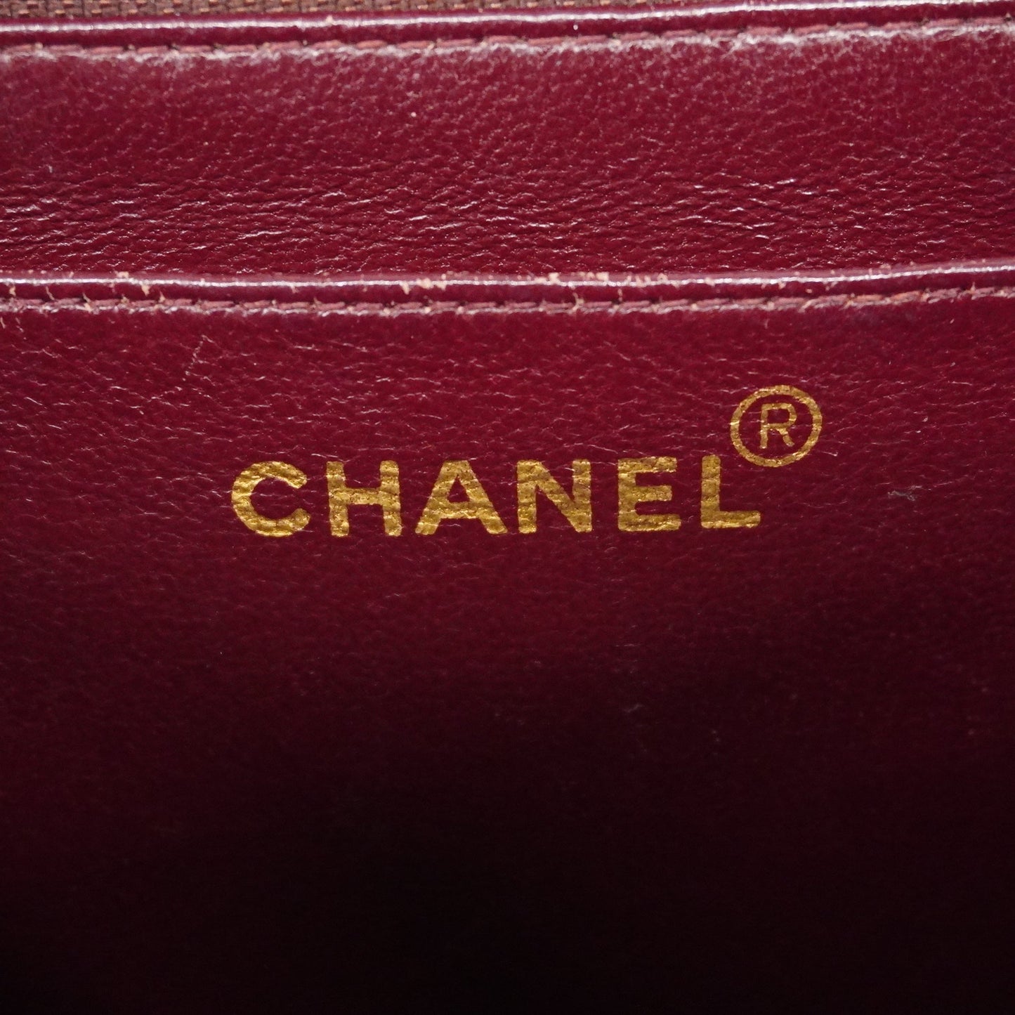 CHANELAuth  Mademoiselle W Chain Women's Leather Shoulder Bag Black