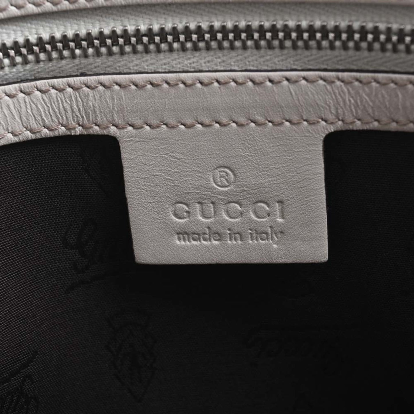 GUCCI GG Canvas Twins Tote Bag 232957 Beige/White Women's