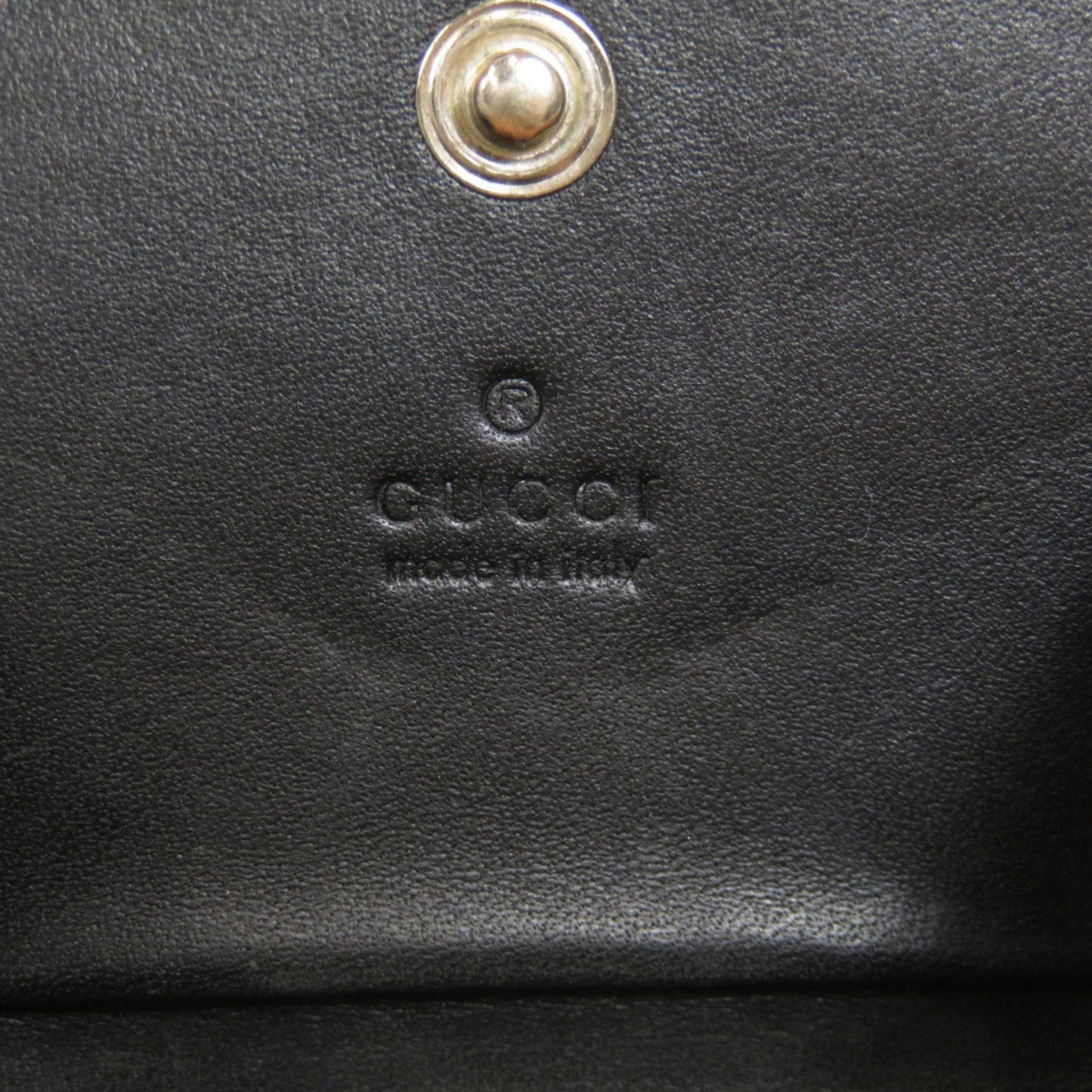 Gucci 406565 GG pattern coin case leather ladies