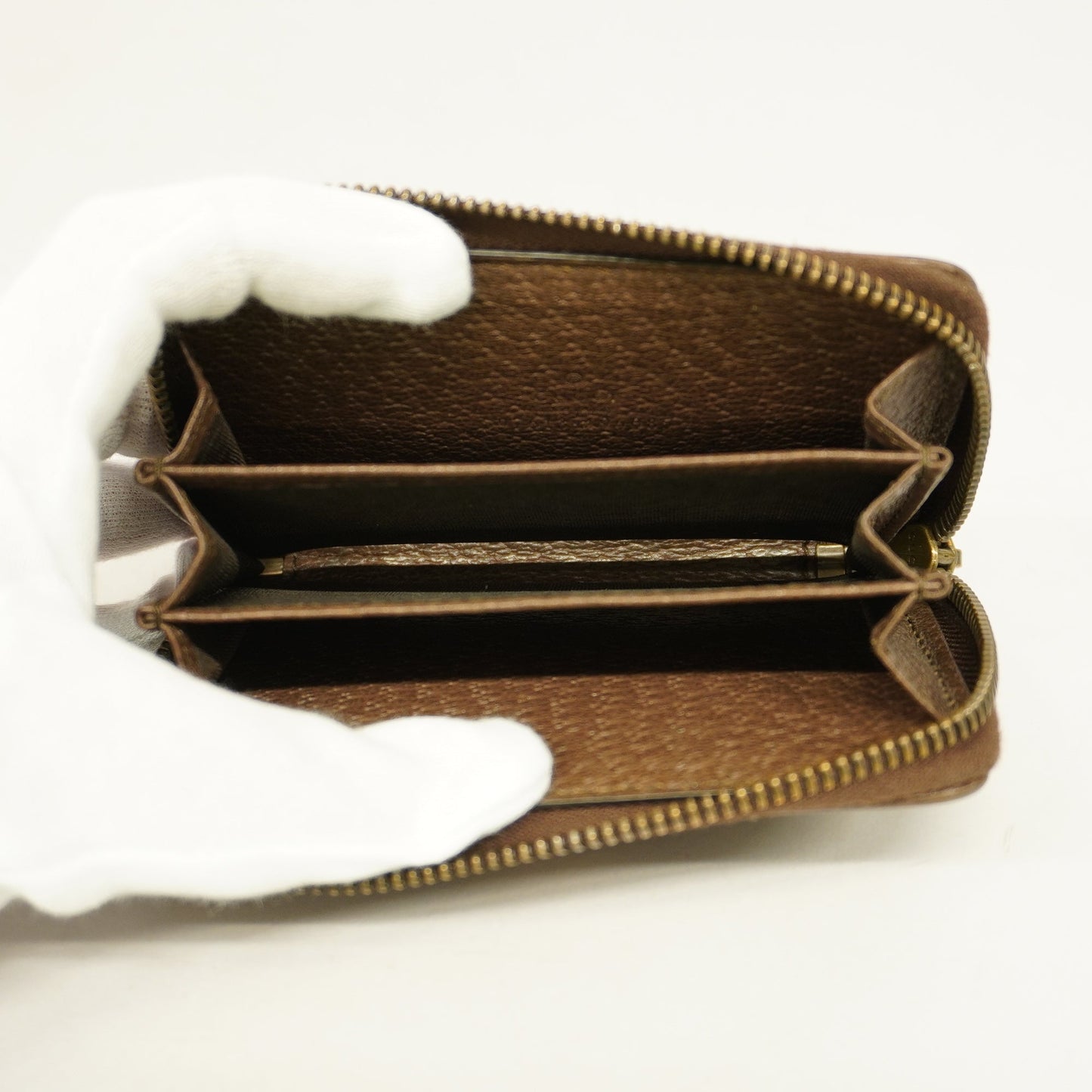 GUCCI  Ophidia Coin Case 597613 Gold Hardware Women's GG Supreme,Leather