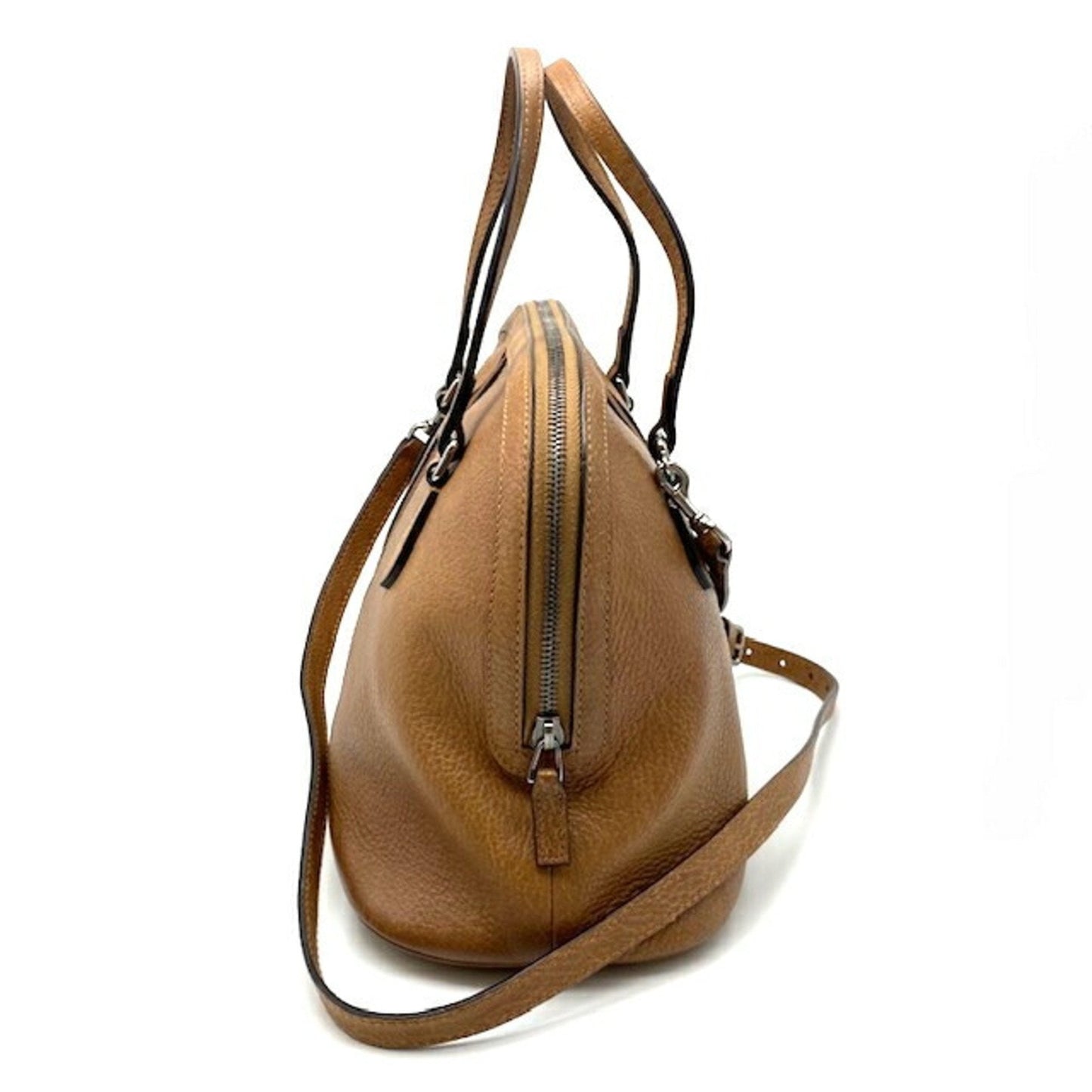 Gucci 2WAY shoulder Bag leather brown 420023 handBag outlet