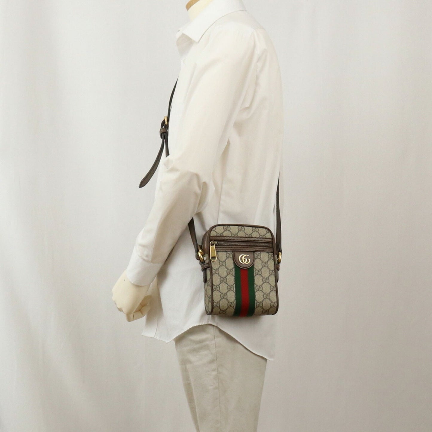 GUCCI GG Shoulder Bag Ophidia 598127 96IWT 8745 Supreme Unisex