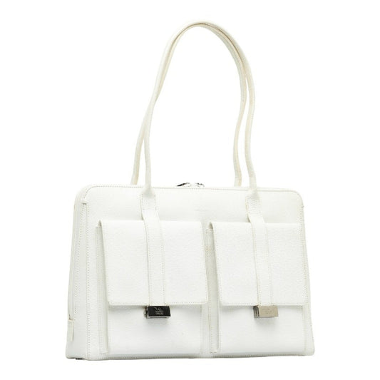 GUCCI handbag shoulder bag 002 1045 white leather ladies