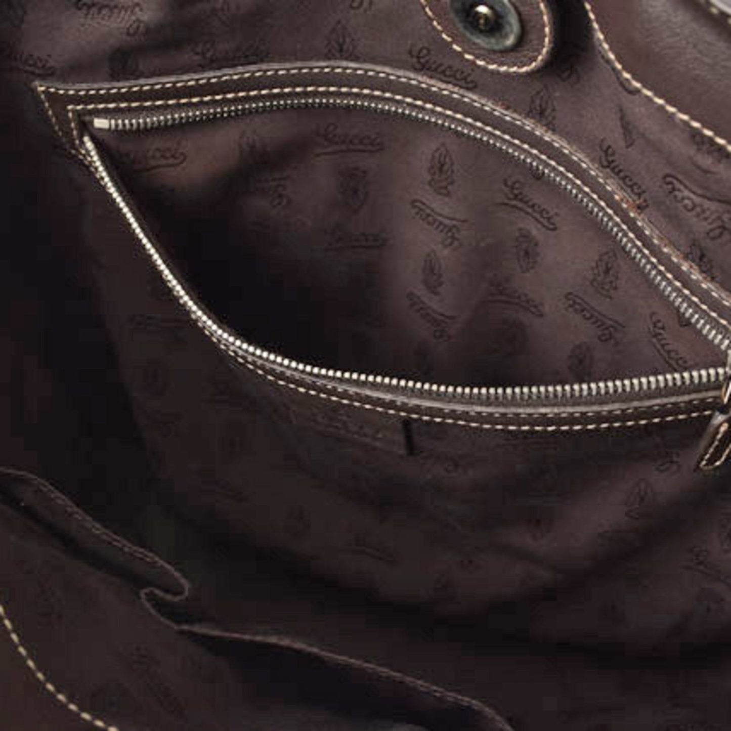 Gucci Tote Bag GUCCI Shoulder GG Brown Beige Sherry Line 232970