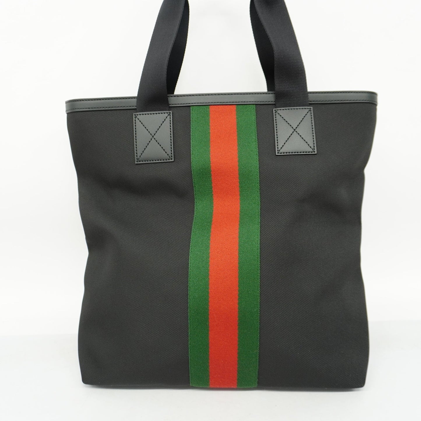 GUCCI  Sherry Line Women's Canvas Tote Bag Black