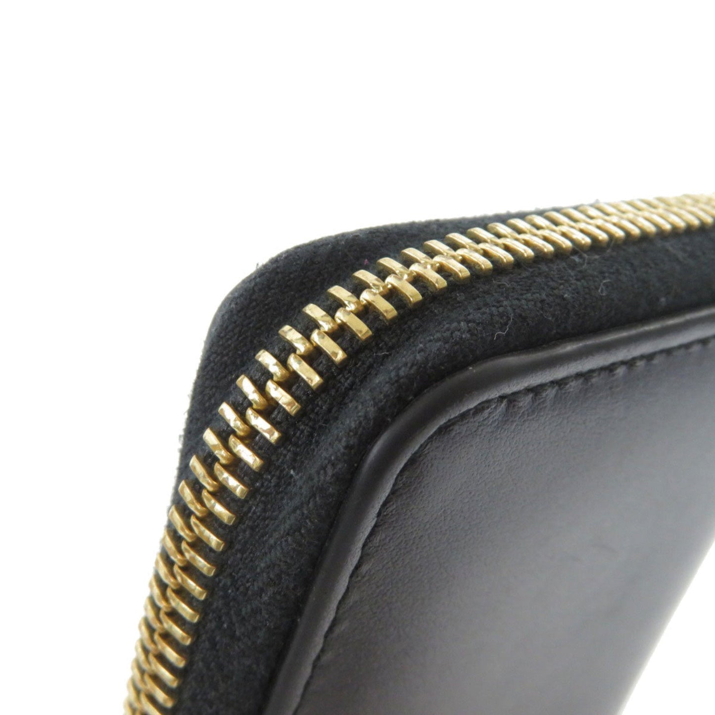 Gucci 547597 logo card case leather unisex