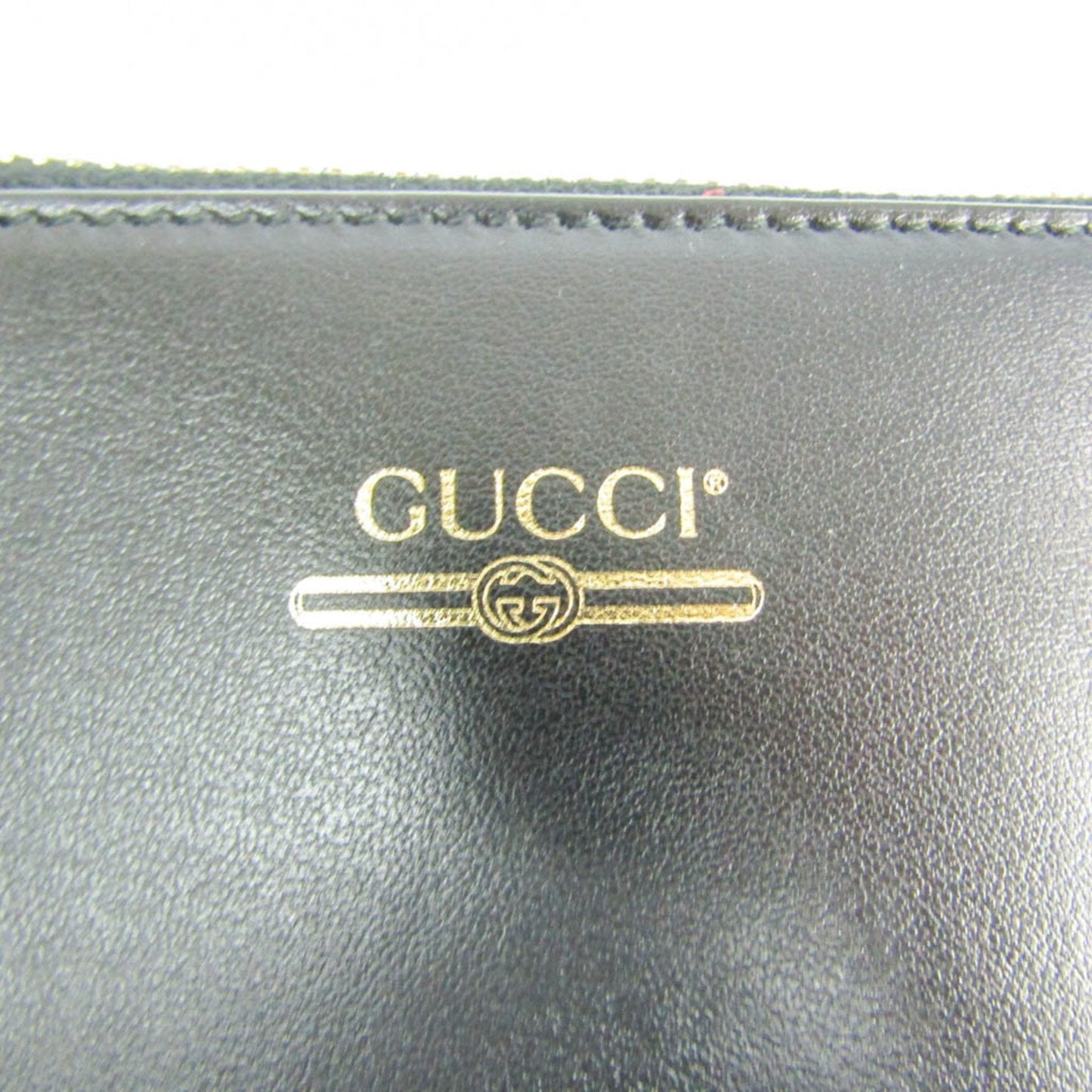Gucci 547613 Women's Leather Clutch Bag Black