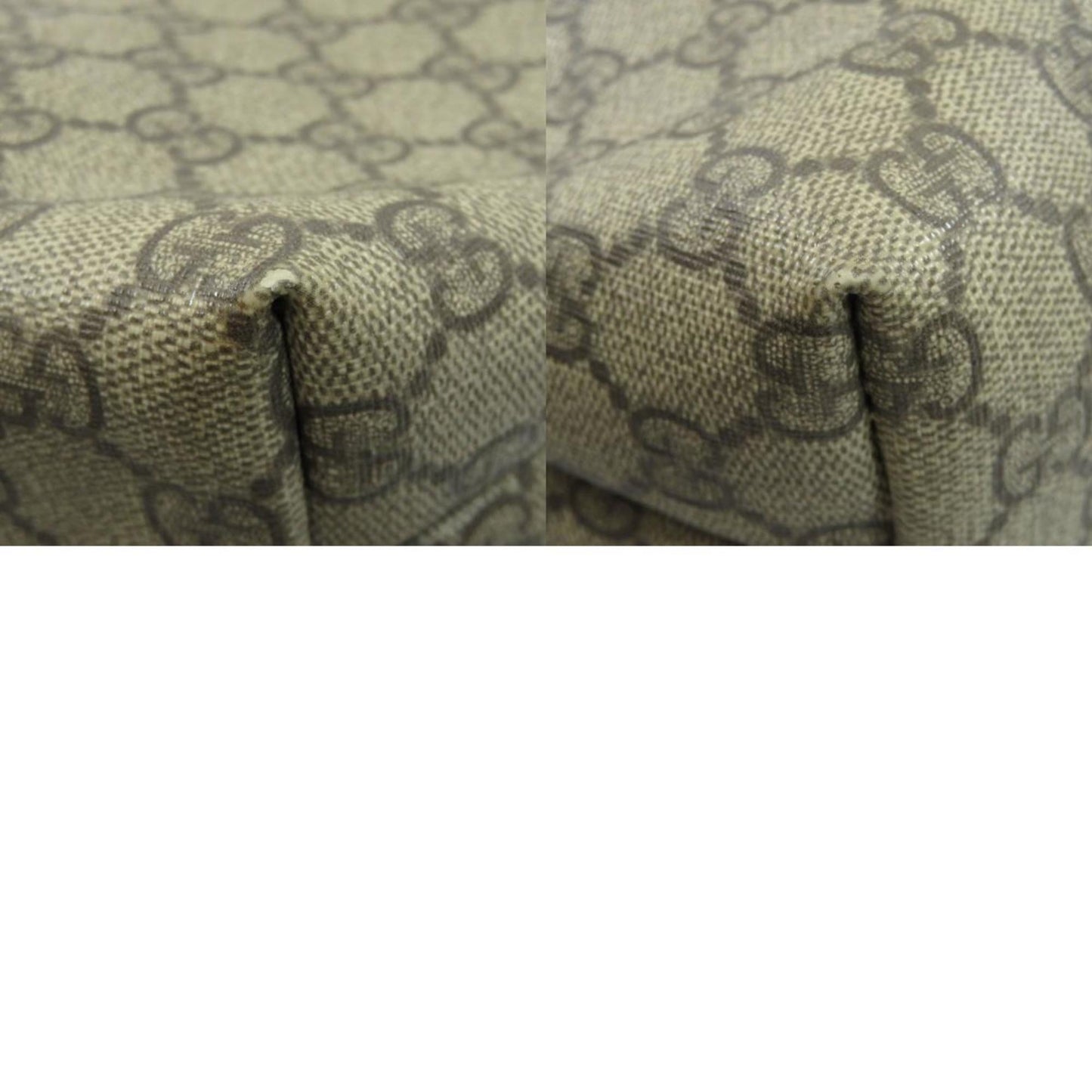 Gucci 211138 GG Handbag Leather / PVC Ladies GUCCI