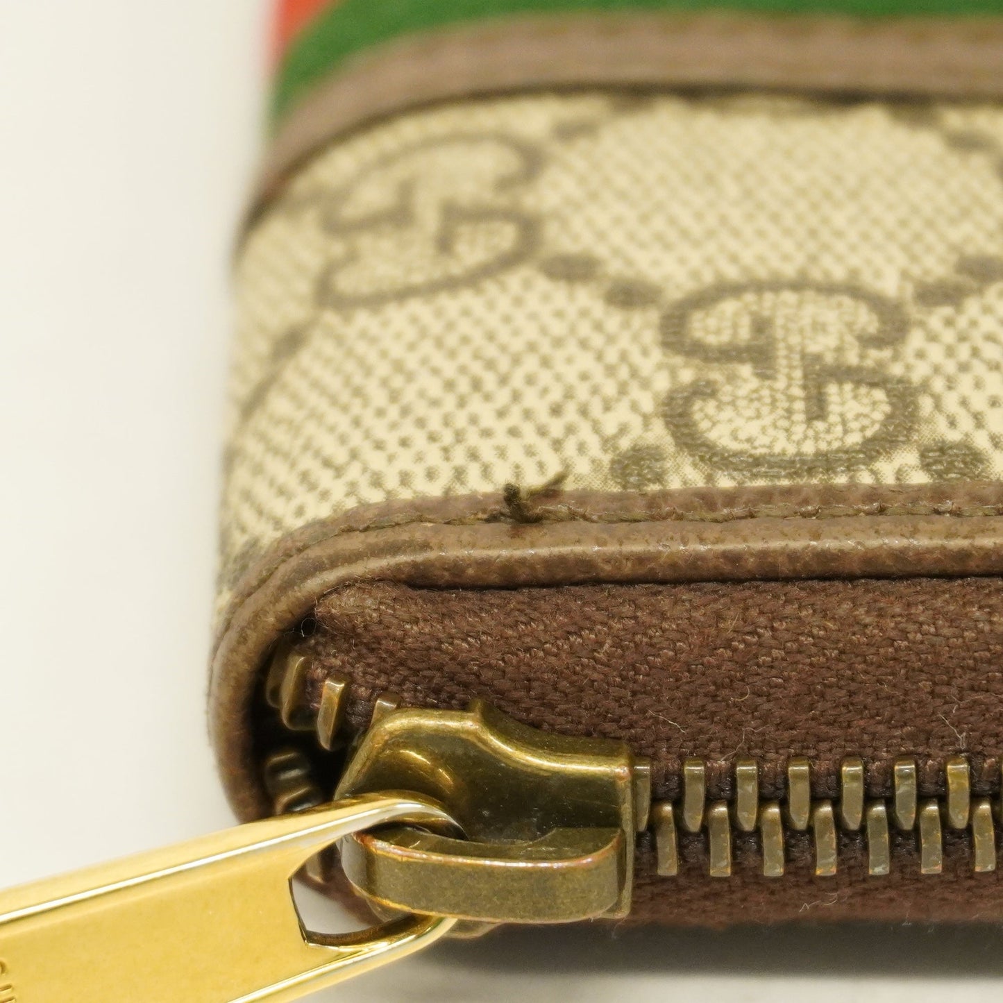 GUCCI  Ophidia Coin Case 597613 Gold Hardware Women's GG Supreme,Leather