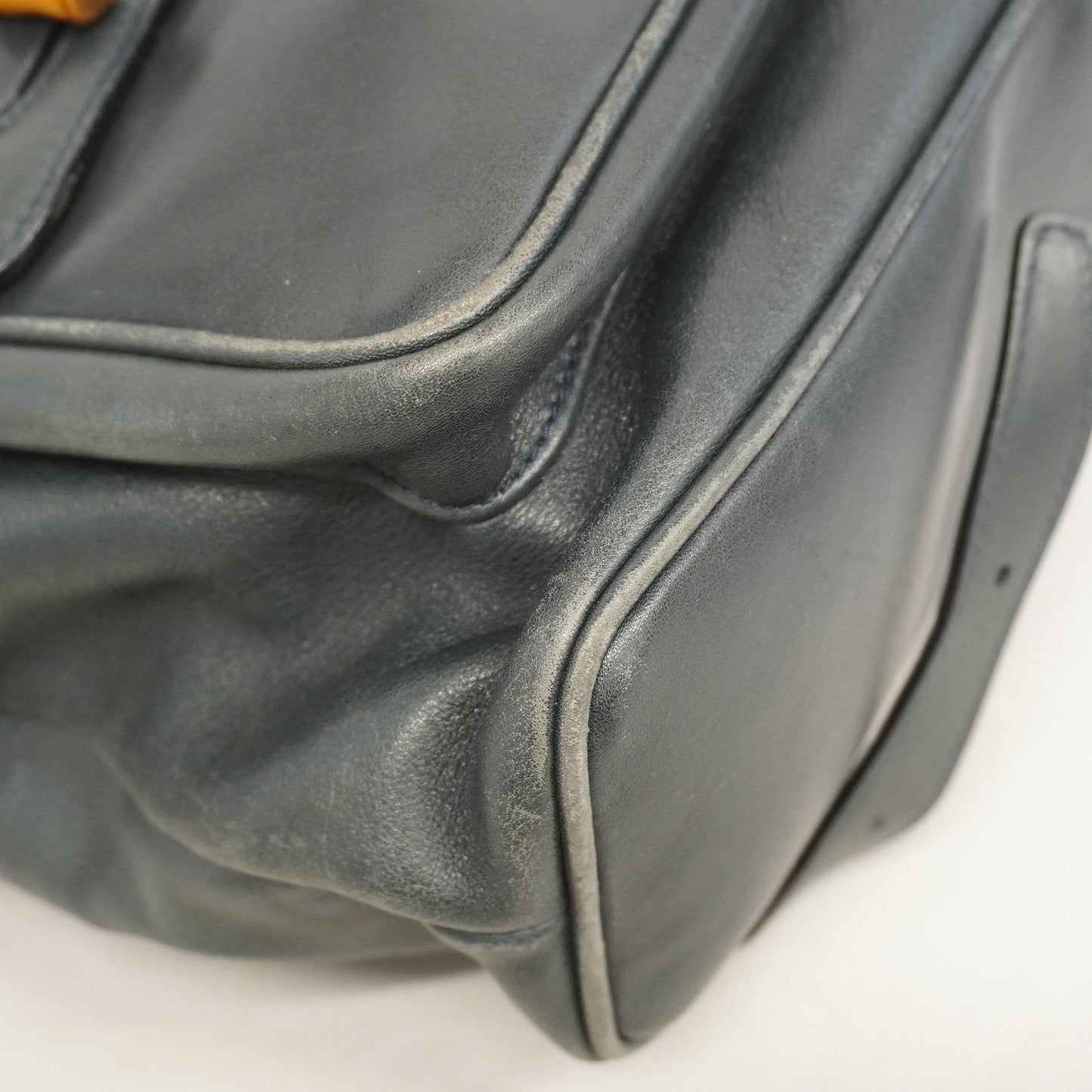 Gucci Bamboo Rucksack 003 2058 0016 Women's Leather Backpack Black