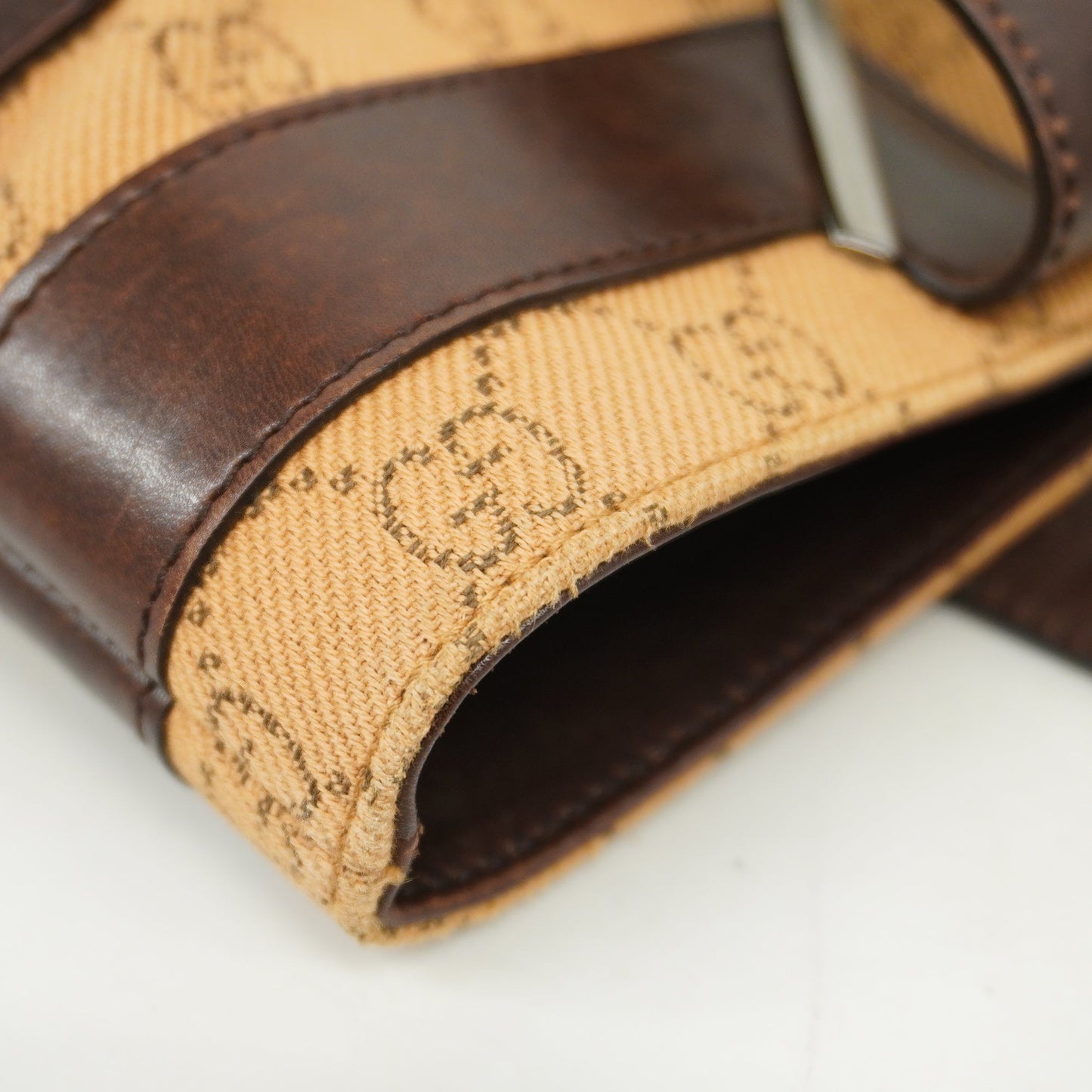 GUCCIAuth  GG Canvas Tote Bag 73983 Women's Tote Bag Brown
