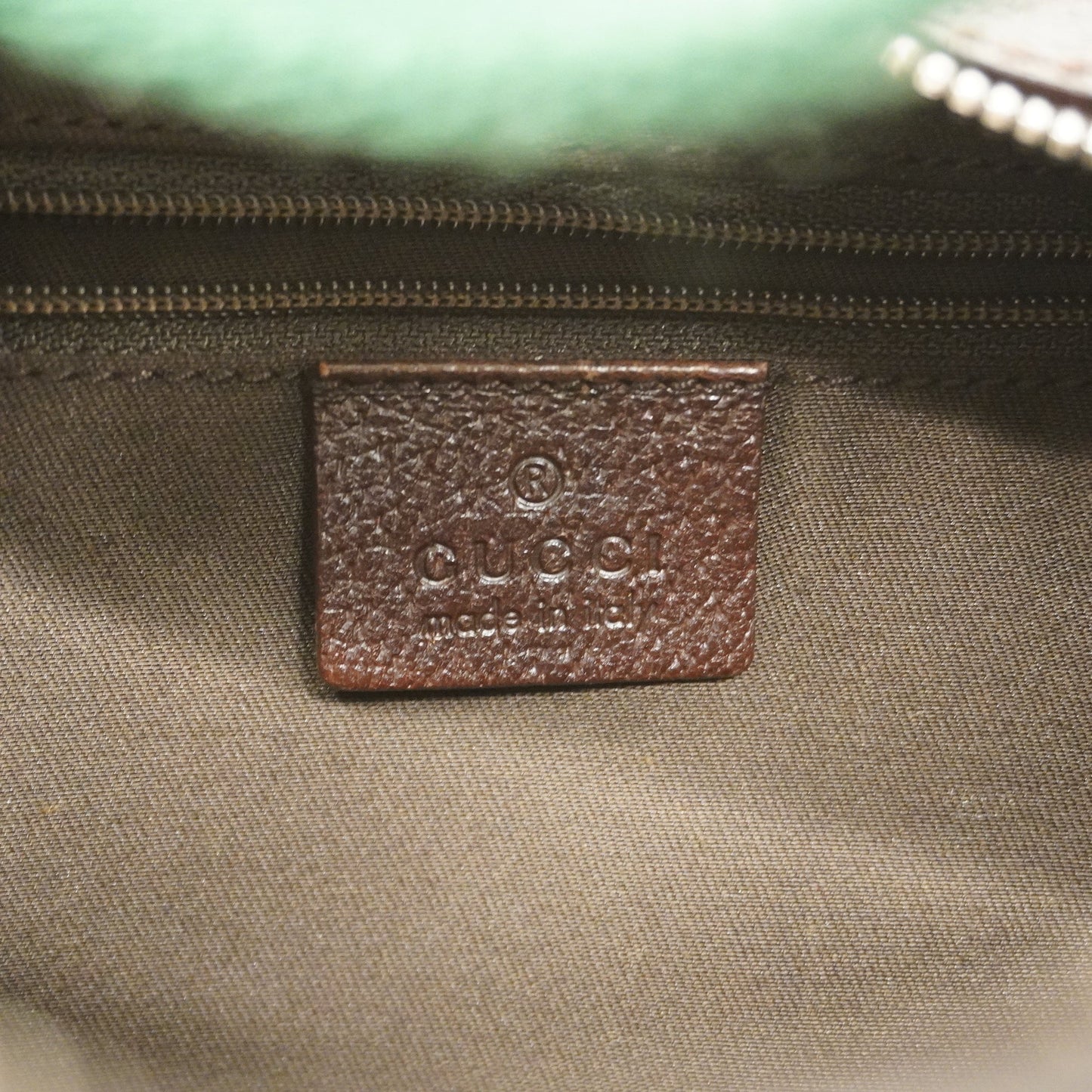 GUCCIAuth  Sherry Line Shoulder Bag 145757 Women's GG Canvas Beige,Brown