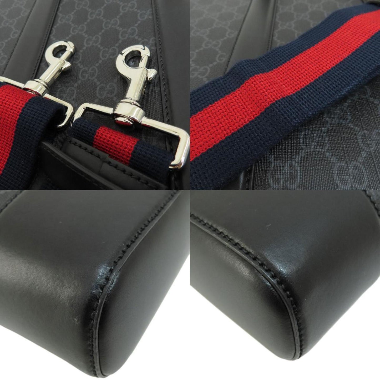 Gucci 474135 GG Bag PVC Men's