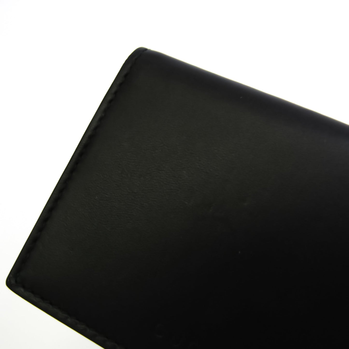 Guccissima 410120 Leather Card Case Black