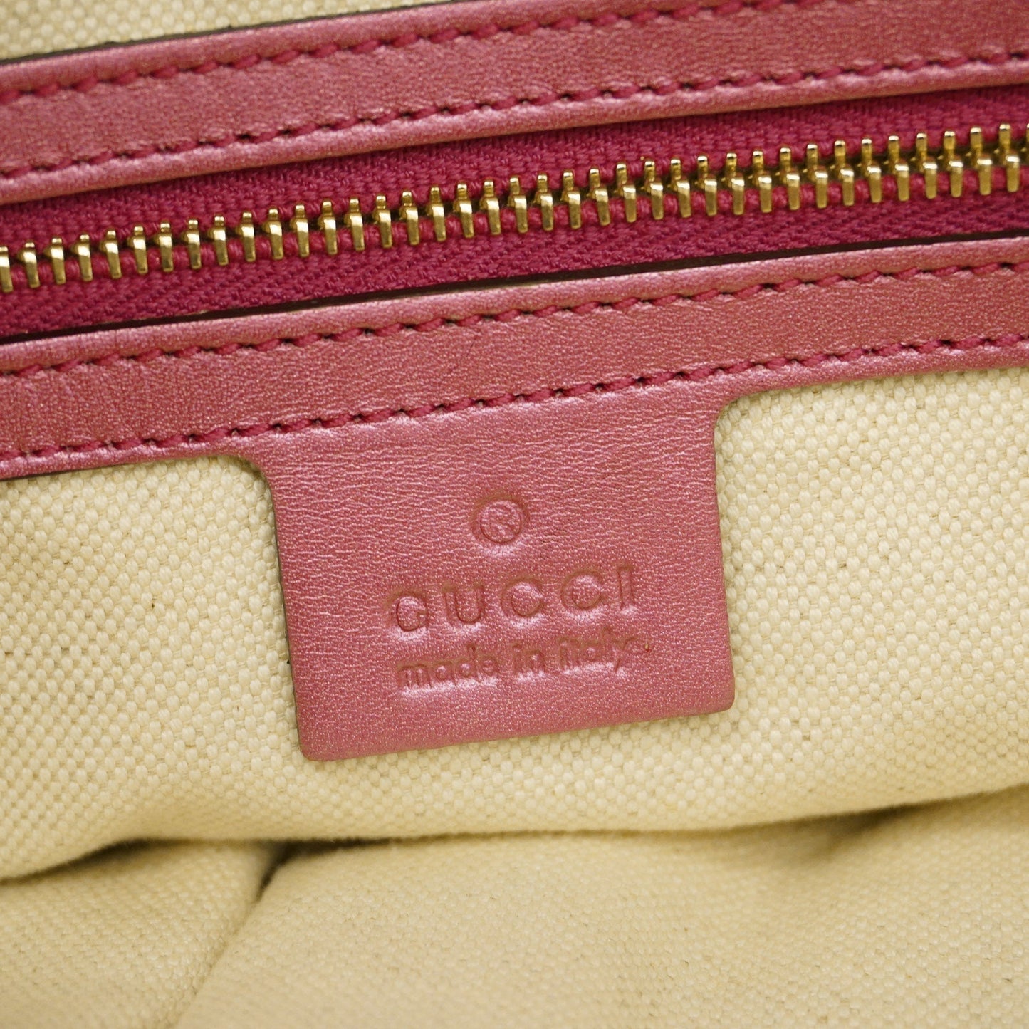 GUCCIAuth  GG Canvas Tote Bag 269956 Women's Tote Bag Beige,Pink