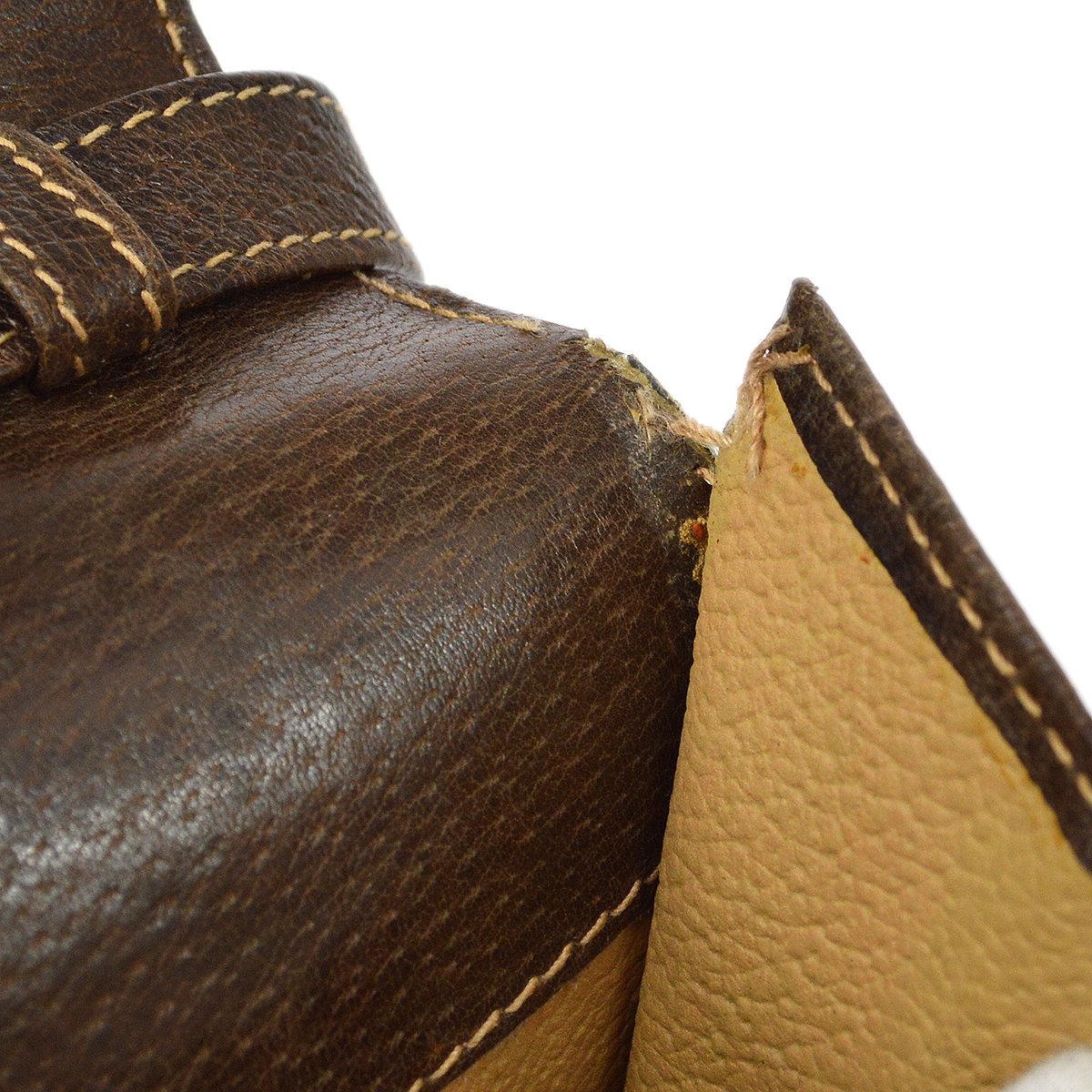 Gucci 1970s Sherry Line GG Shoulder Bag Brown A43853h