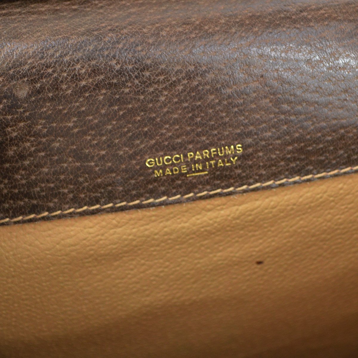 Gucci 1970s Sherry Line GG Shoulder Bag Brown A43853h