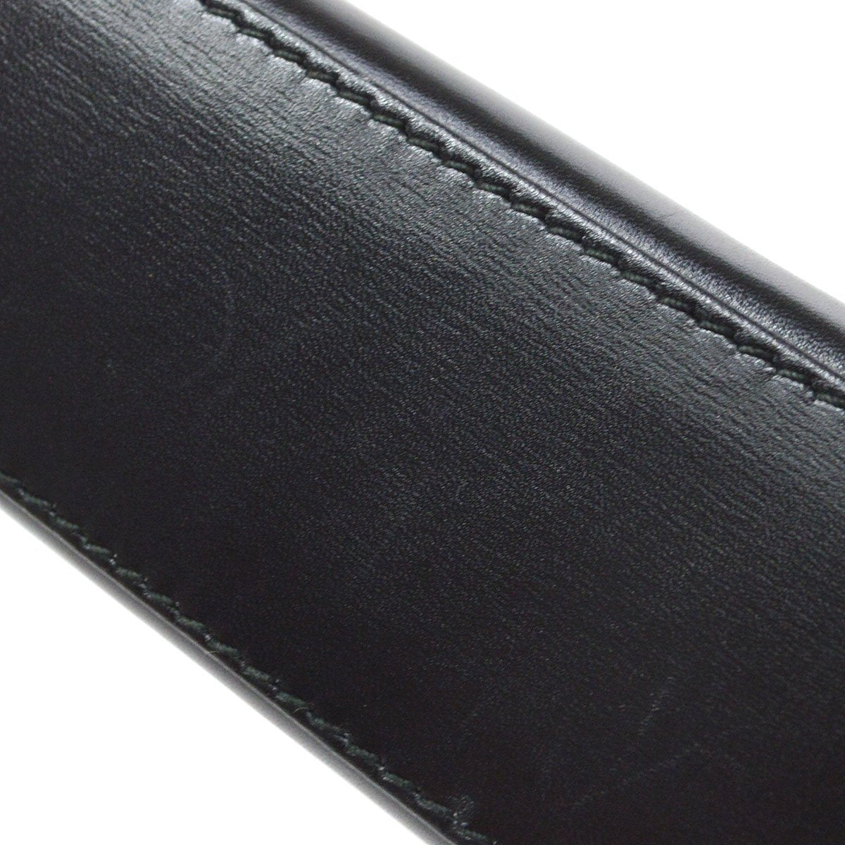 GUCCI 1980s Lady Lock Handbag Micro Black Calfskin AK31768j