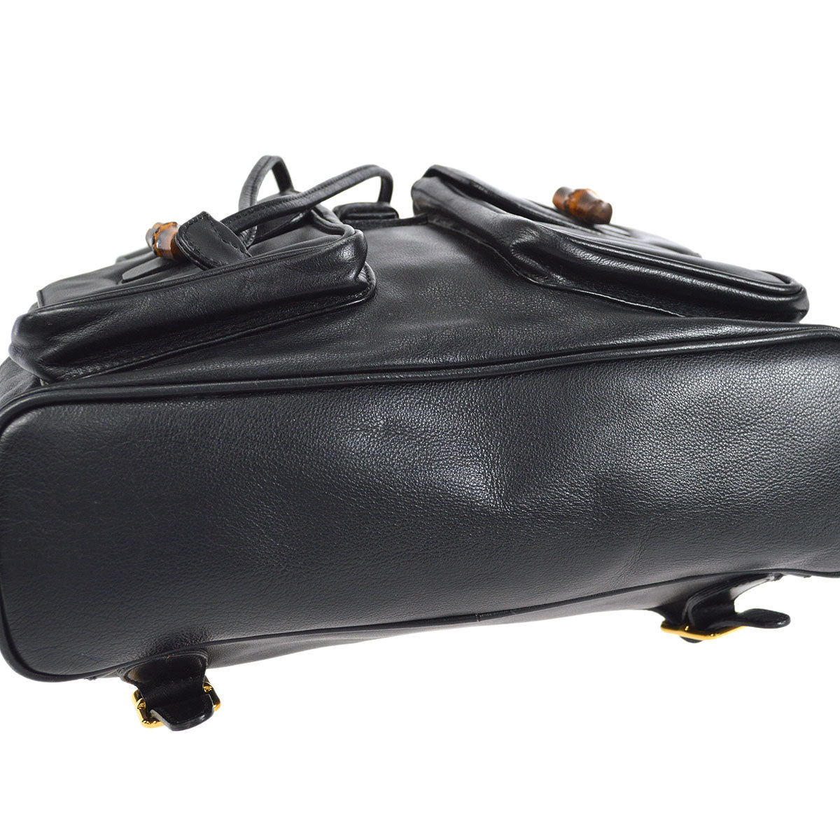 GUCCI Bamboo Backpack Black 26801