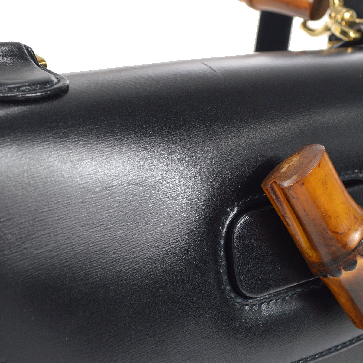 Gucci 1980s Classic Bamboo Handbag 57505