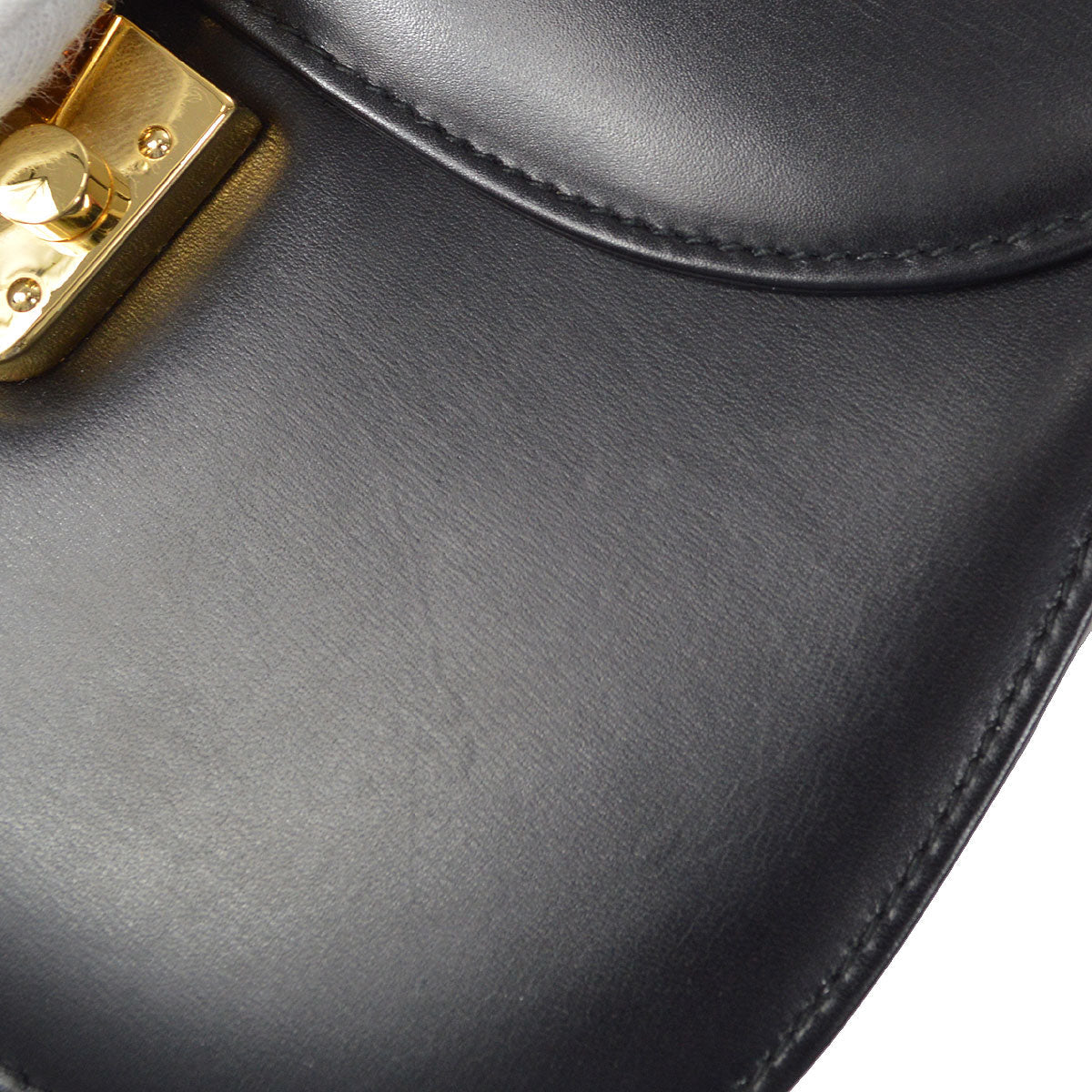 Gucci Lady Lock 2way Shoulder Handbag Black 17843