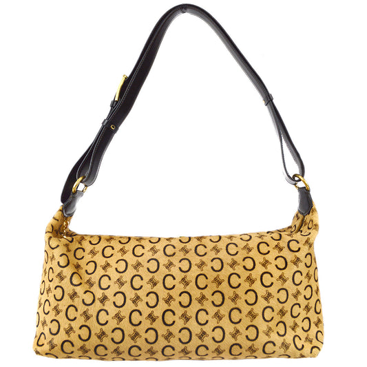 Celine C Macadam Shoulder Bag Pony Hair