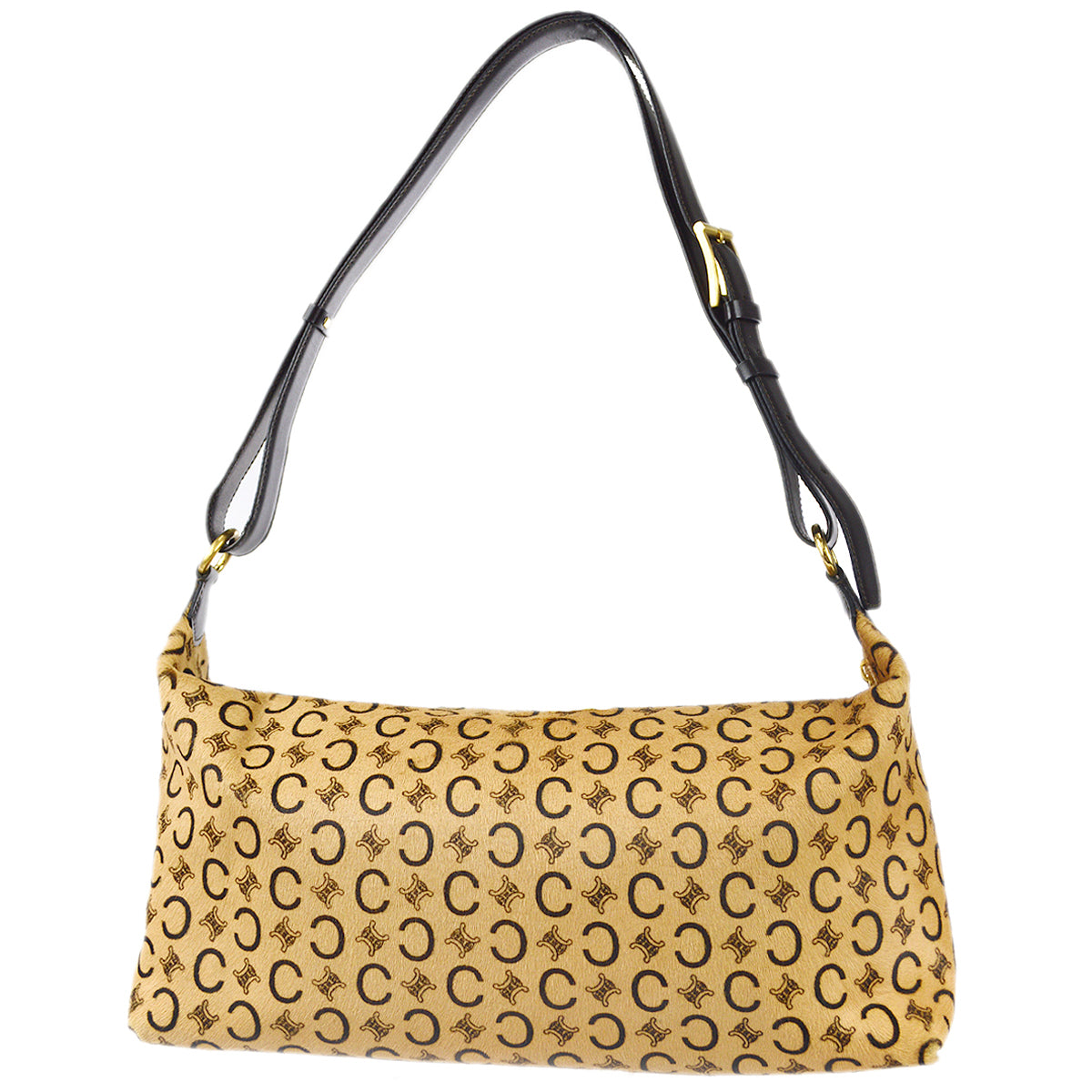 Celine C Macadam Shoulder Bag Pony Hair