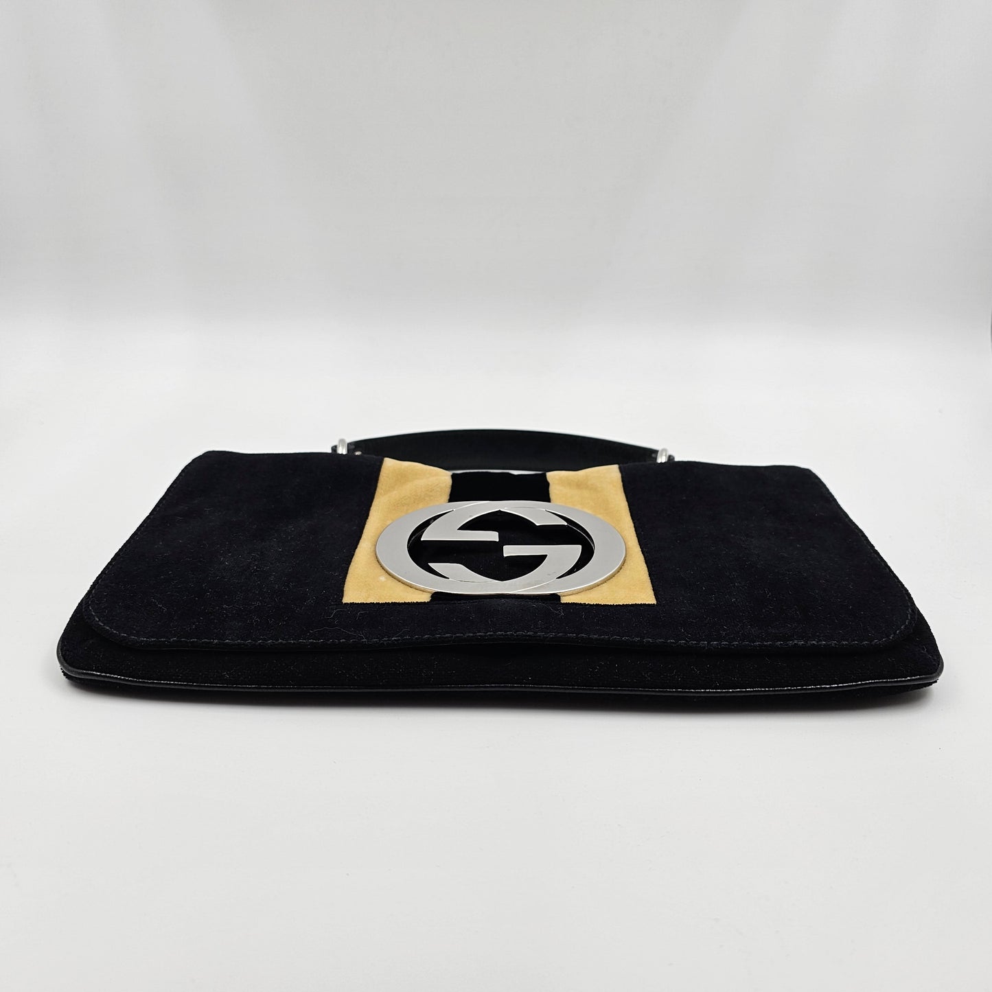 Gucci Velvet Interlocking GG Handbags TWS