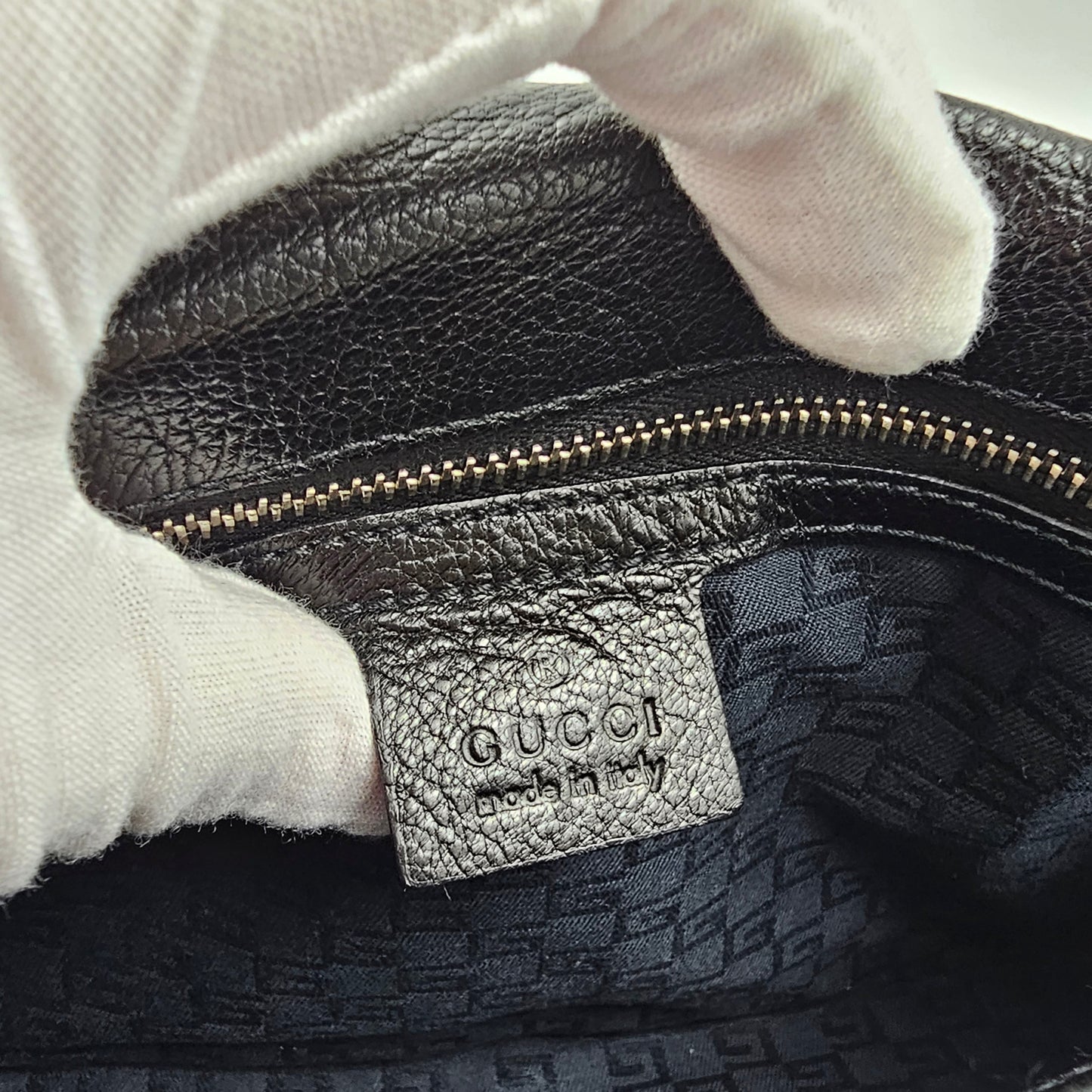 Gucci Velvet Interlocking GG Handbags TWS